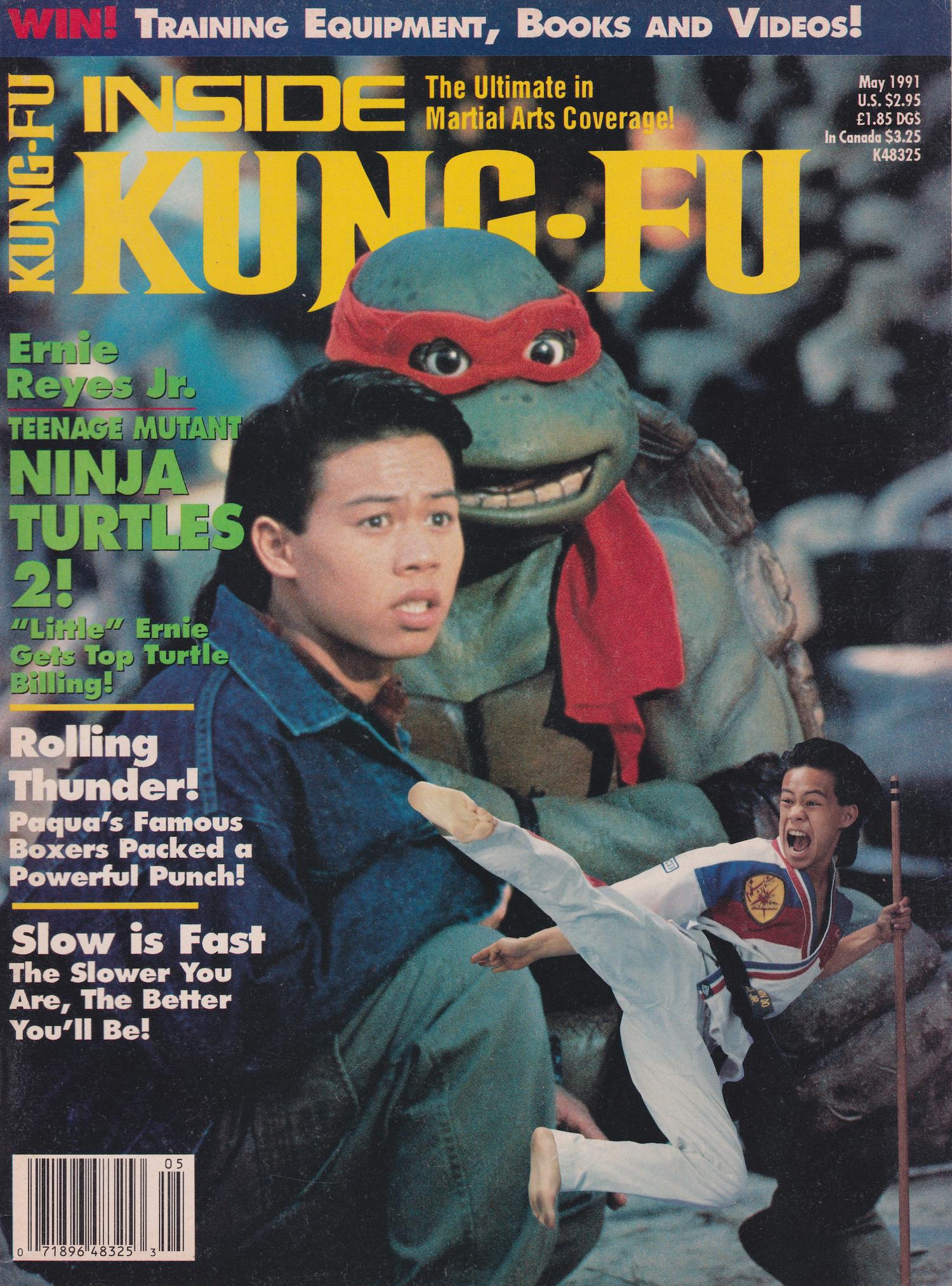 Inside Kung Fu May 1991 Magazine (Preowned)