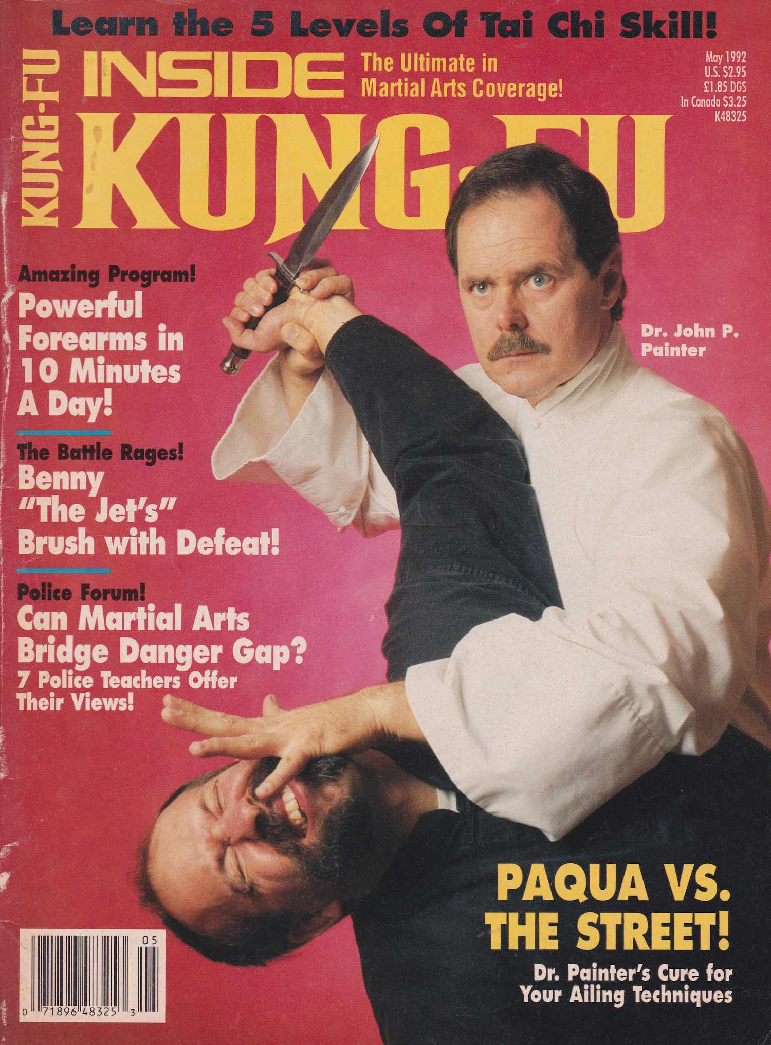 Inside Kung Fu May 1992 Magazine (Preowned)