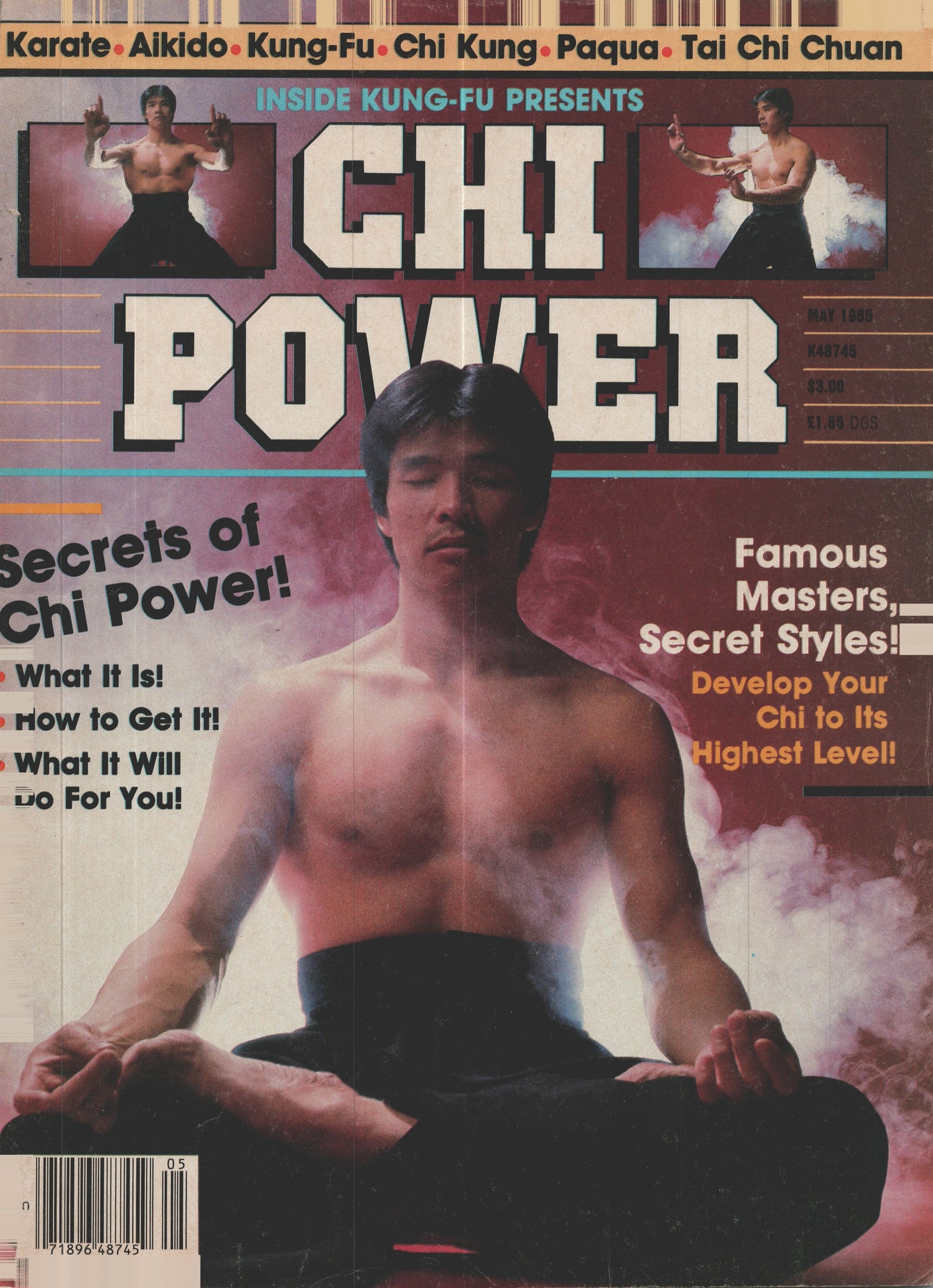 Inside Kung Fu Presents Chi Power Magazine May 1985 (E-Book)