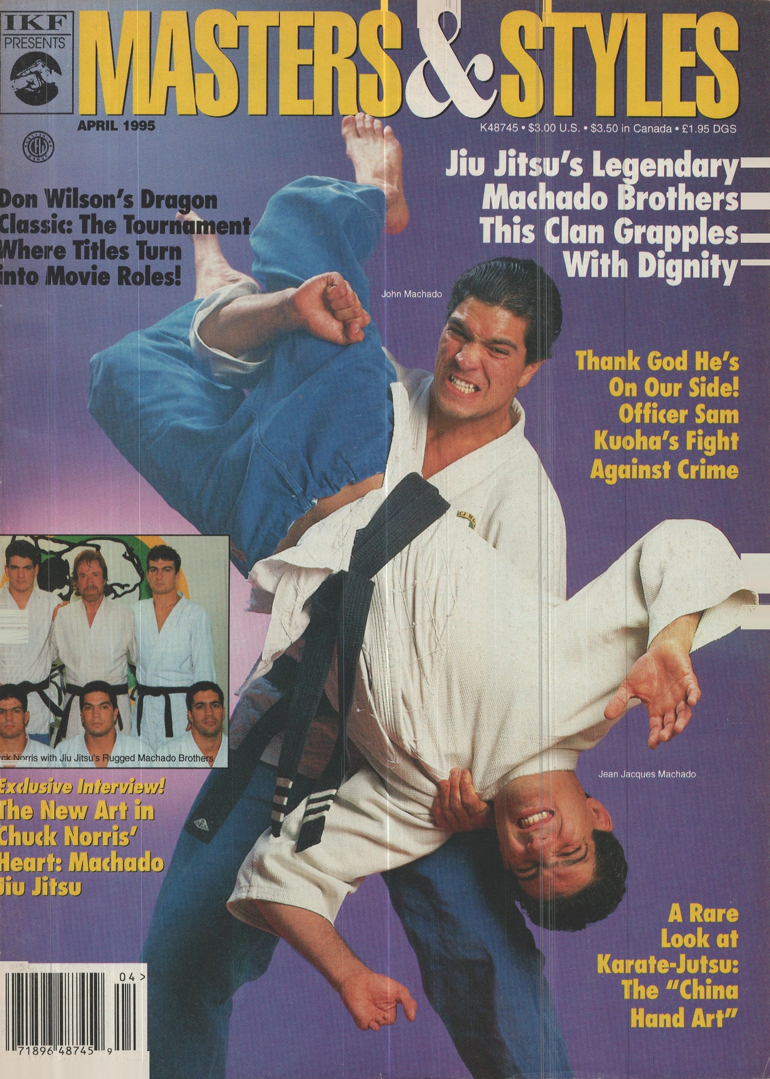 Inside Kung Fu Presents Masters & Styles Magazine April 1995 (E-Book)