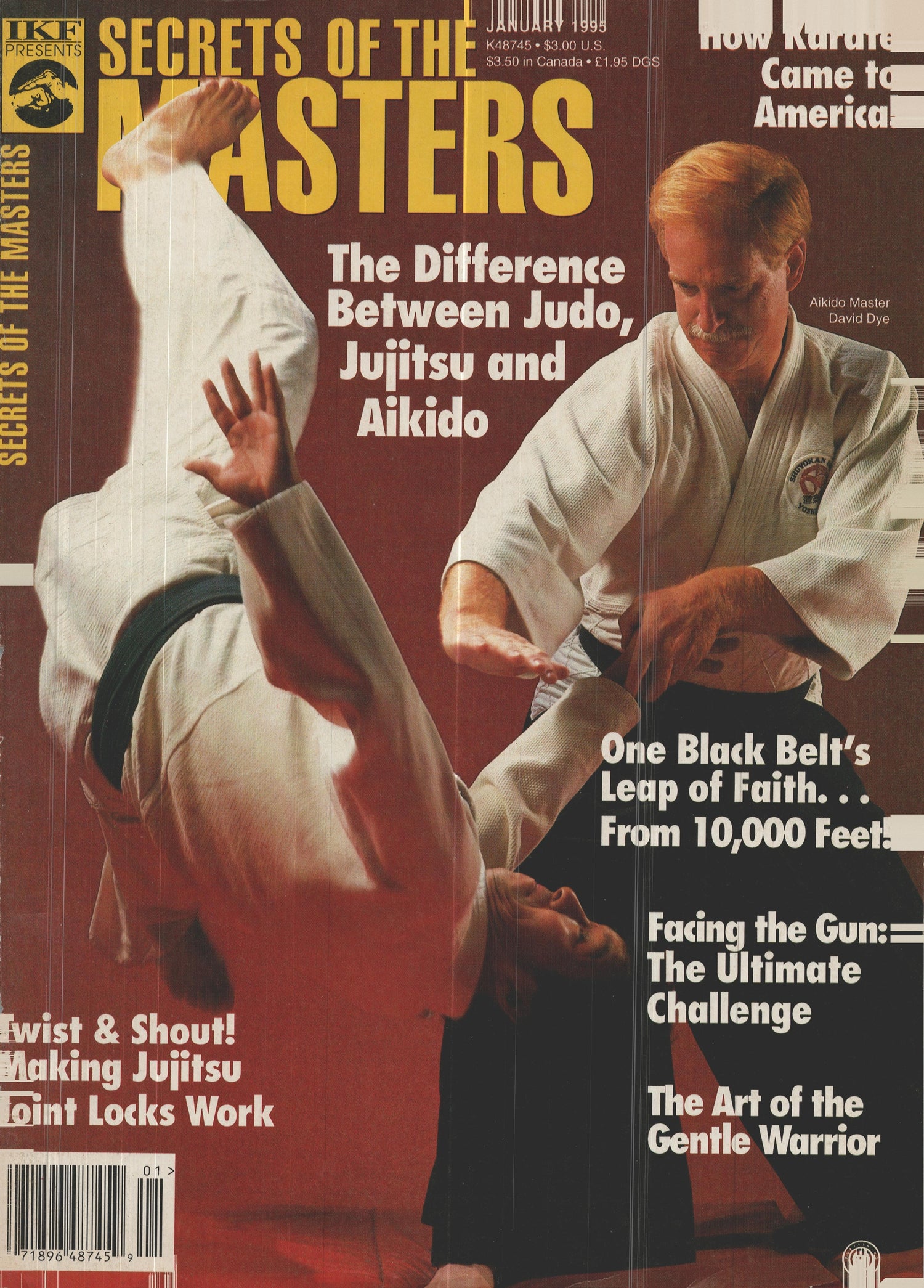 Inside Kung Fu Presents Secrets of the Masters Magazine Jan 1995 (E-Book)