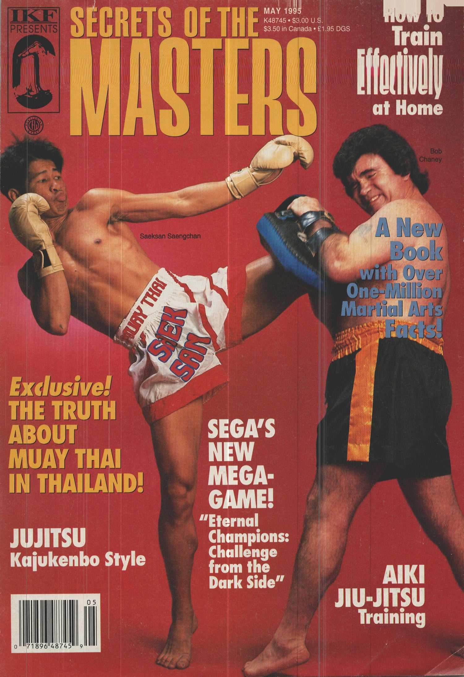 Inside Kung Fu Presents Secrets of the Masters Magazine May 1995 (E-Book)