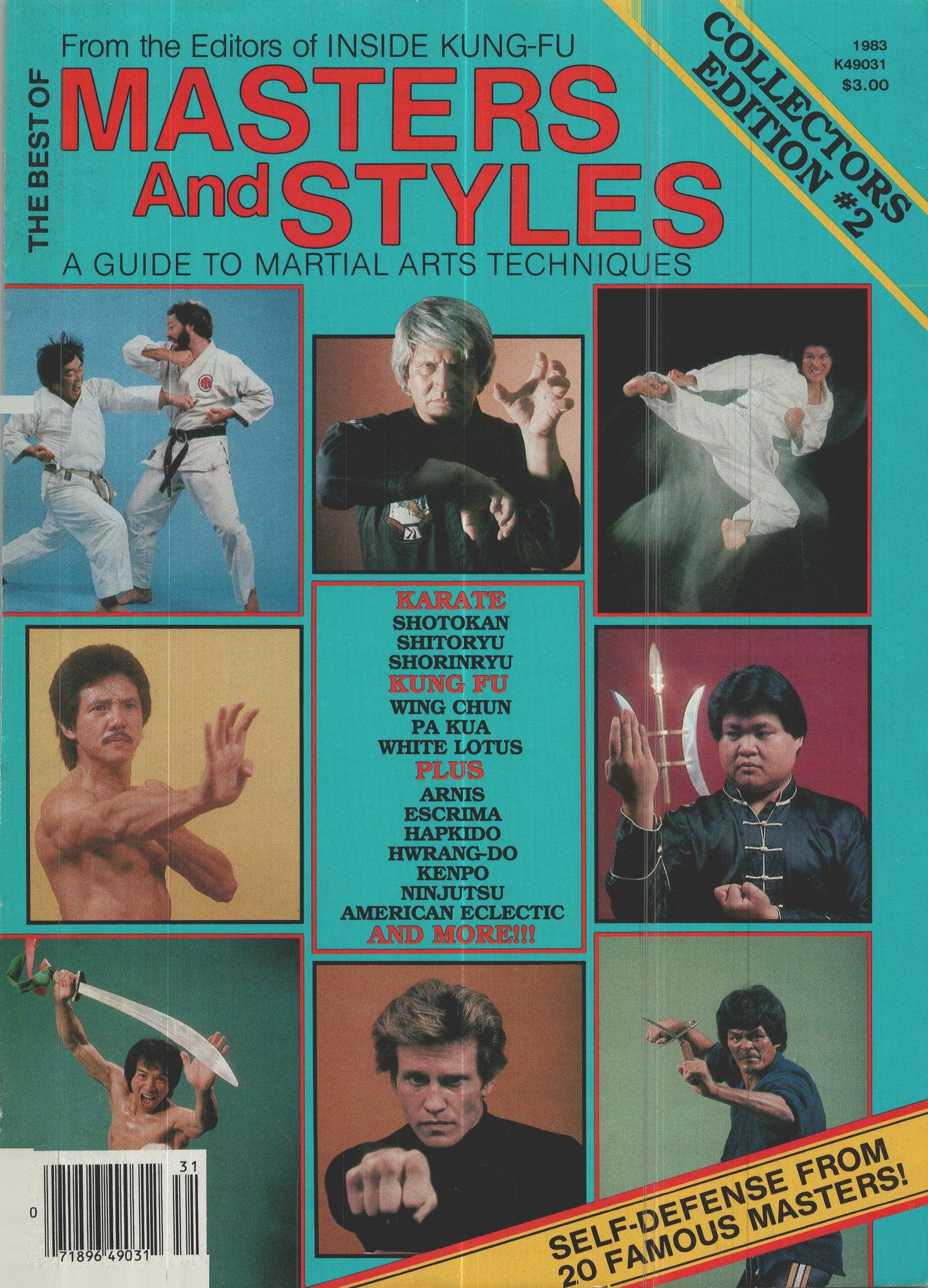 Inside Kung Fu Presents the Best of Masters & Styles Vol 2 Magazine (E-Book)