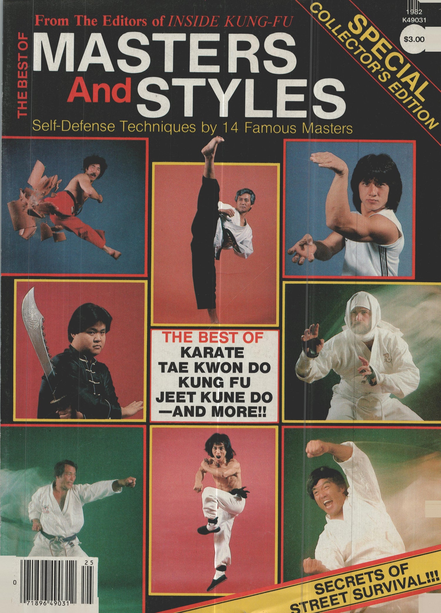 Inside Kung Fu Presents the Best of Masters & Styles Vol 1 Magazine (E-Book)