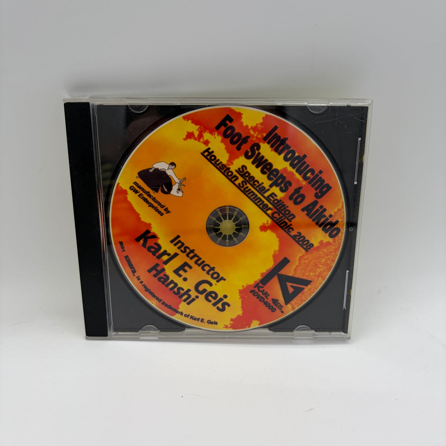 Introducing Foot Sweeps to Aikido DVD by Karl Geis (Preowned)