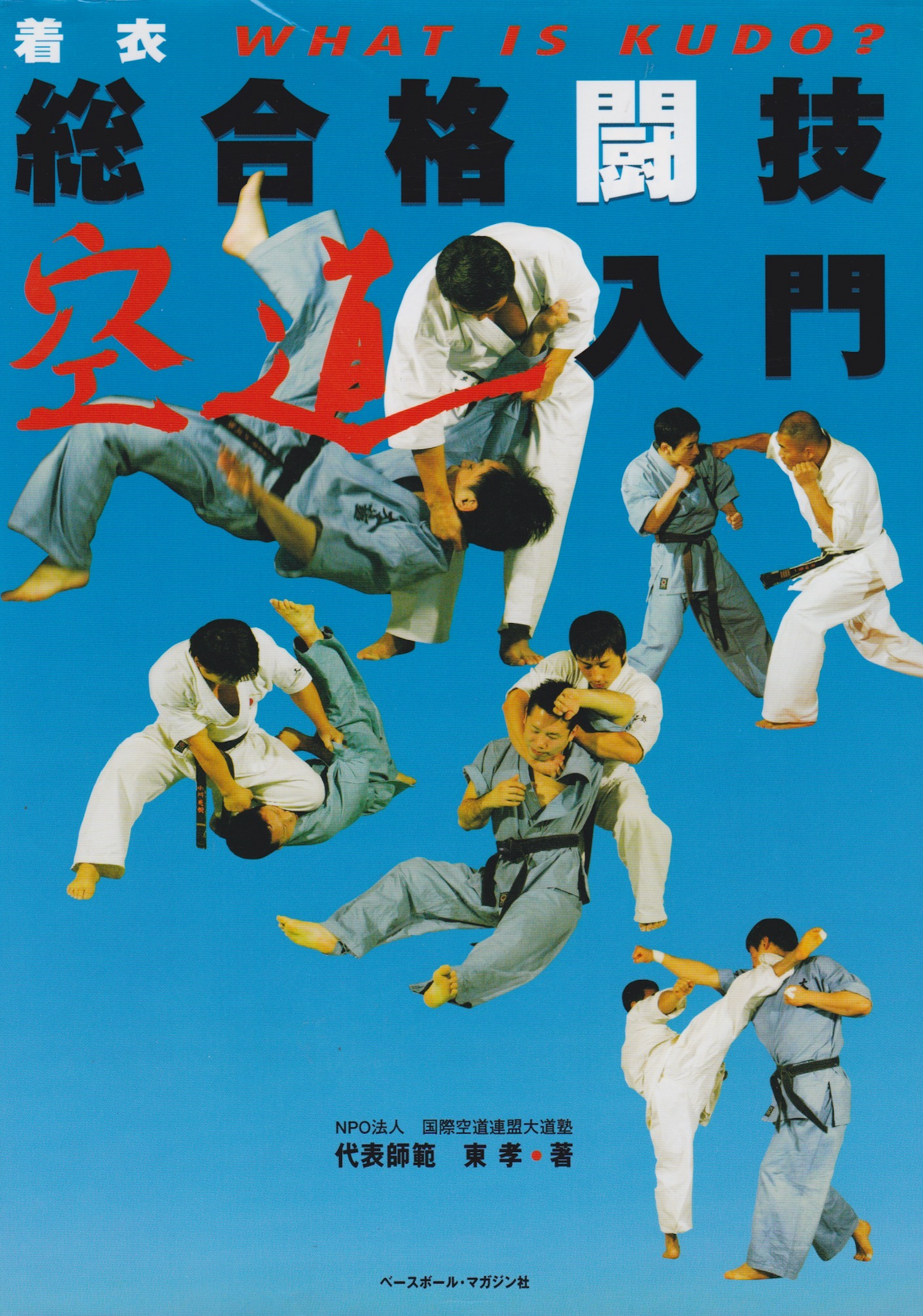 Intro to Kudo (Comprehensive Martial Art) Book by Azuma Takashi (Preowned)