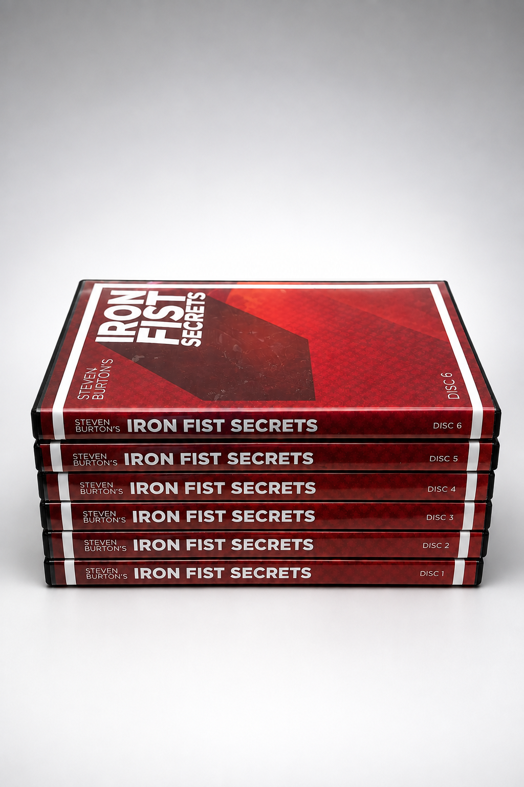 Iron Fist Secrets 6 DVD Set by Steven Burton (Preowned) (PAL)