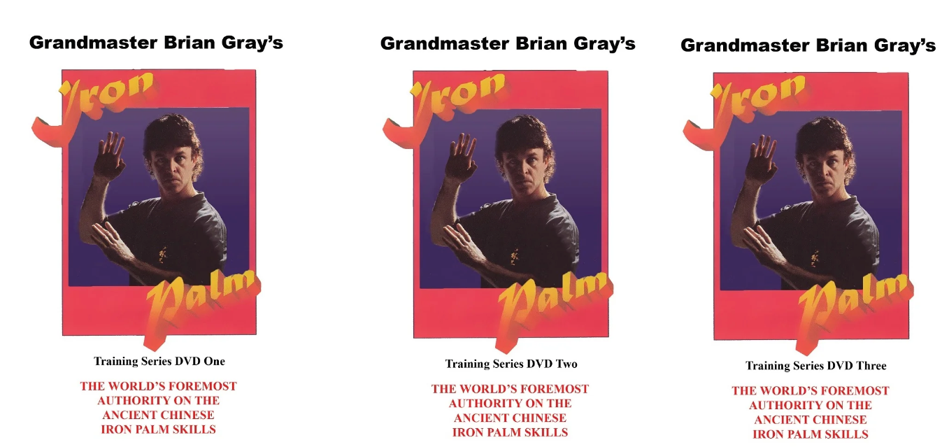 Juego de DVD Iron Palm Training 3 de Brian Gray