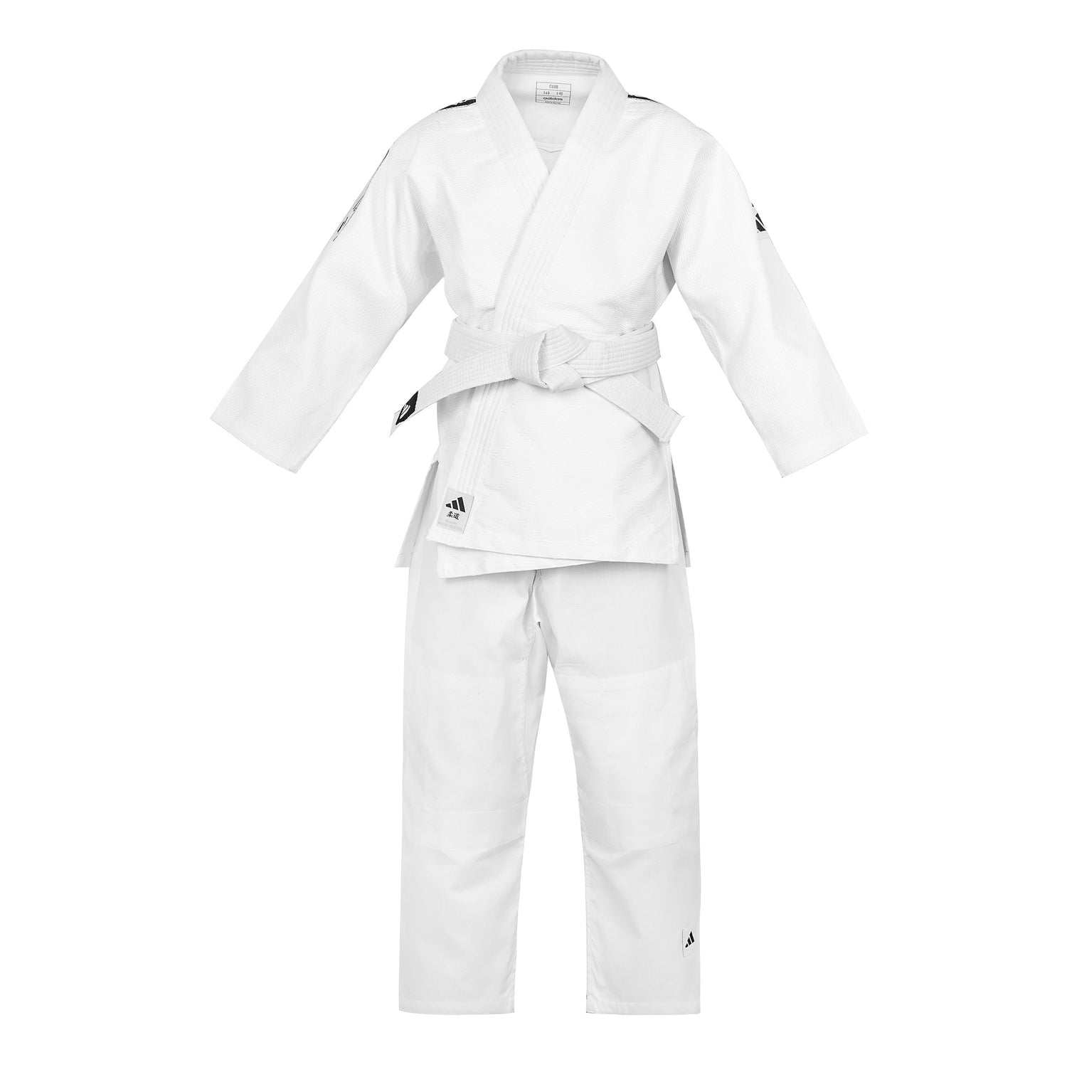 J350 Club Single Weave Judo gi by Adidas (White or Blue)