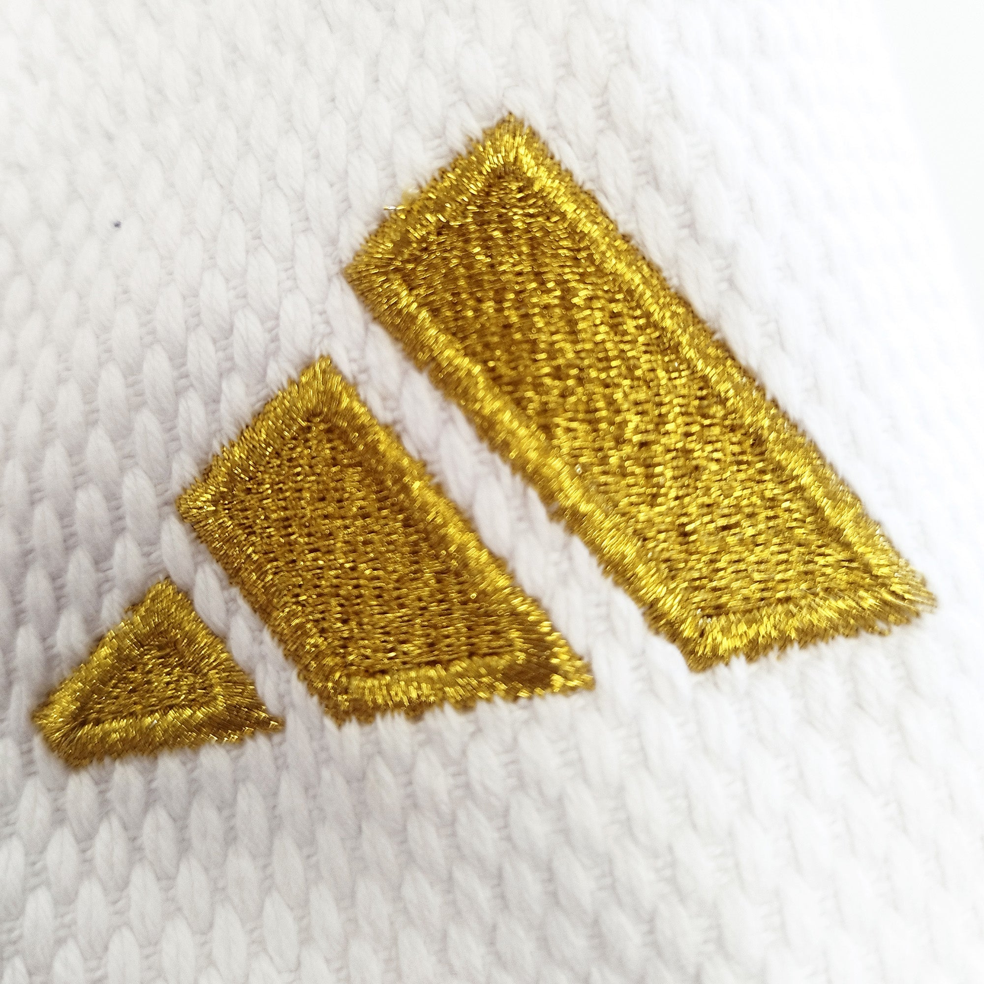 J690 Quest Gold Stripes Judo Gi by Adidas (White or Blue