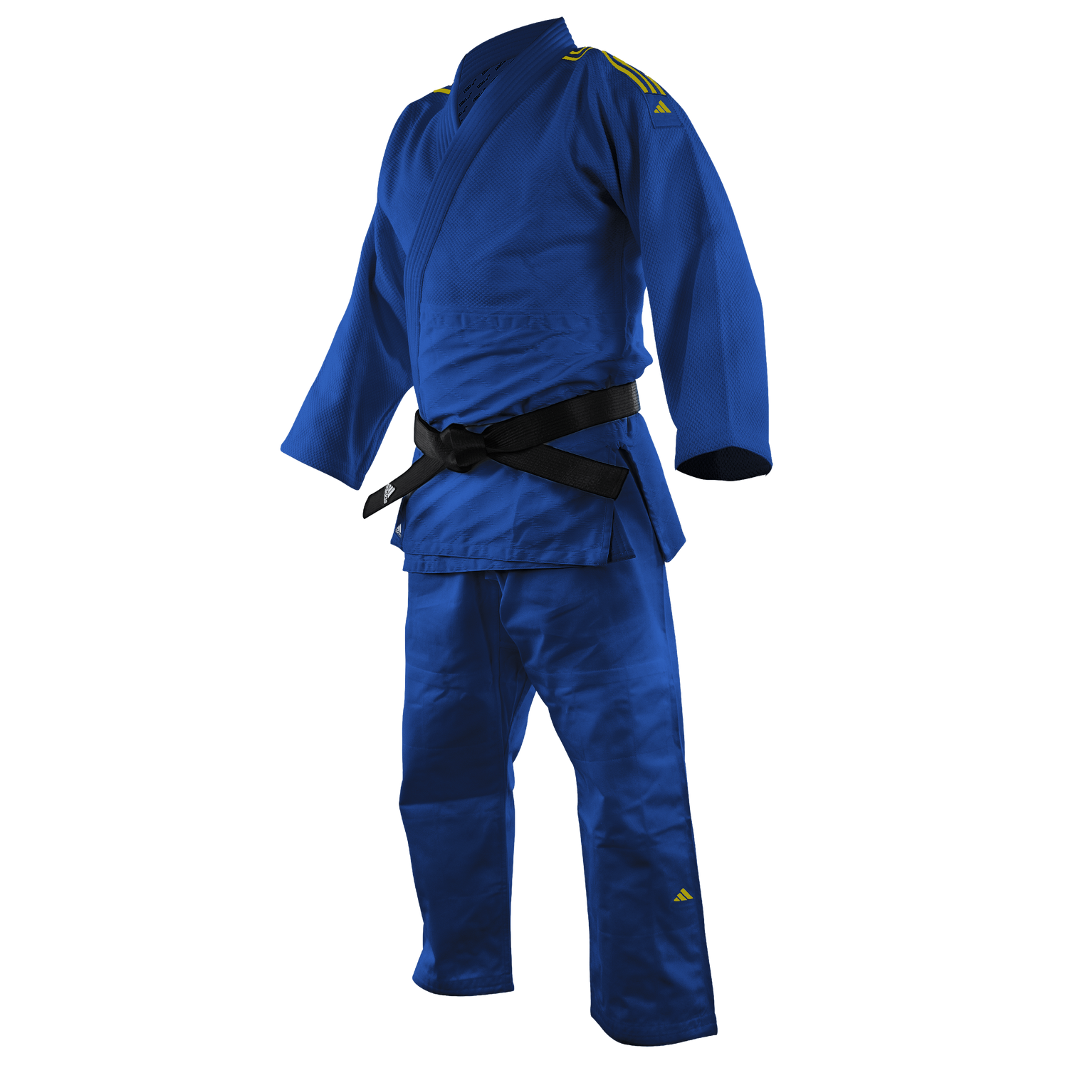 J690 Quest Gold Stripes Judo Gi by Adidas (White or Blue)