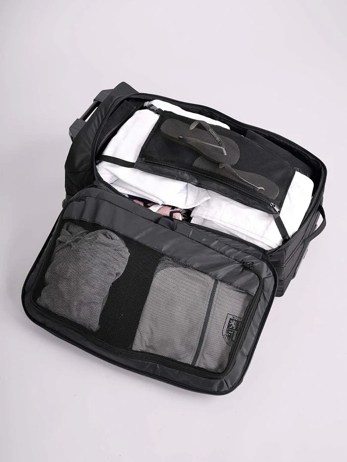 LARGE Travel Trolley Bag by IpponGear - Black