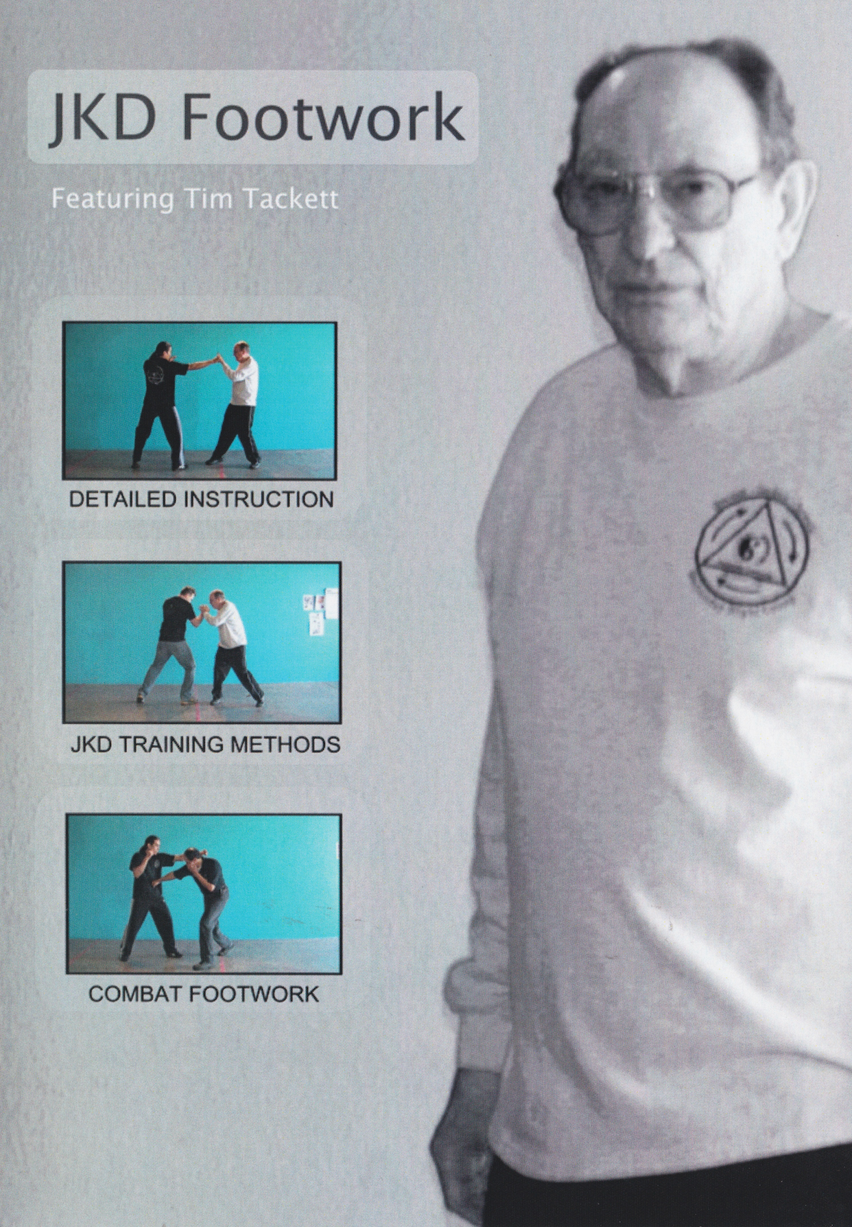Jeet Kune Do Footwork DVD by Tim Tackett (Preowned)