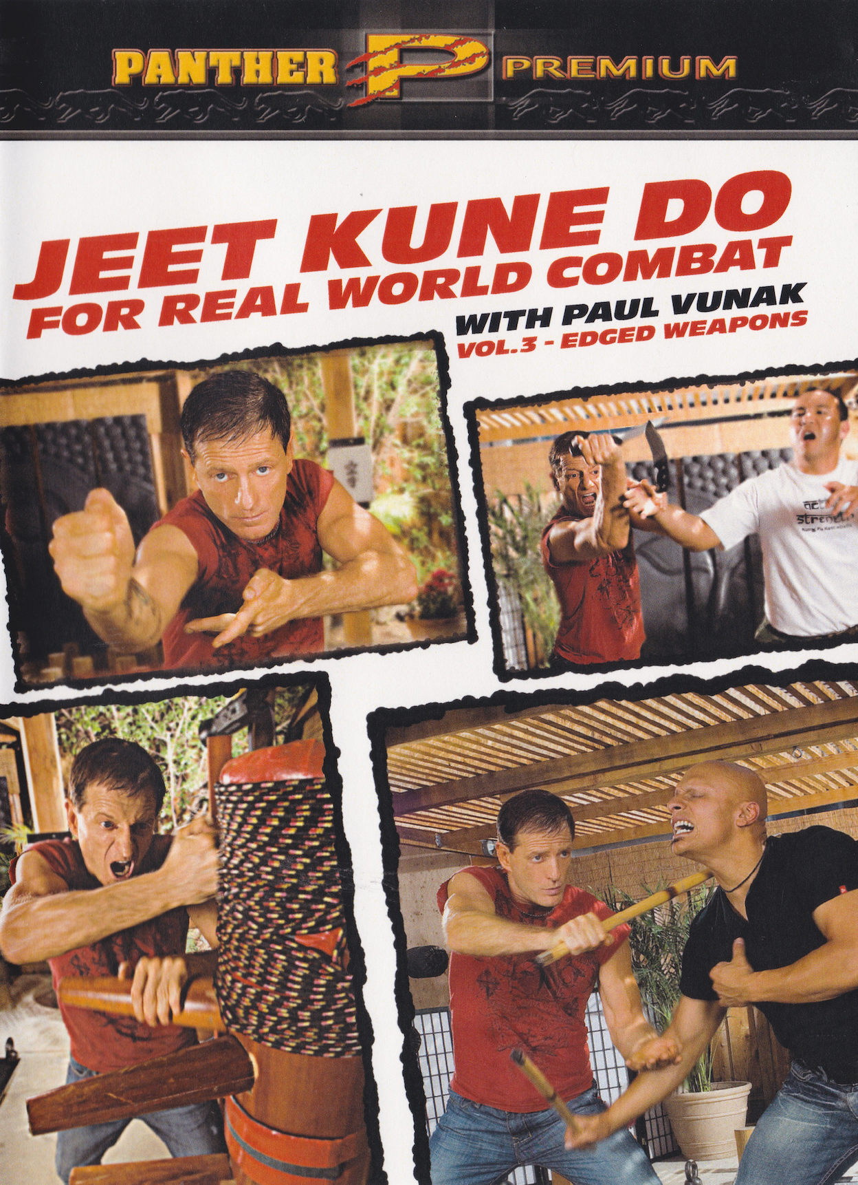 Jeet Kune Do for Real World Combat DVD 3 Edged Weapons by Paul Vunak (Preowned)
