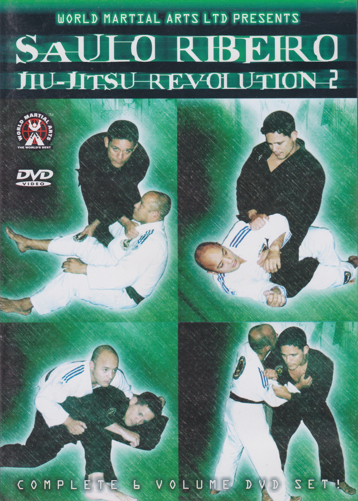Jiu-Jitsu Revolution 2 (6 DVD Set) by Saulo Ribeiro (Preowned 