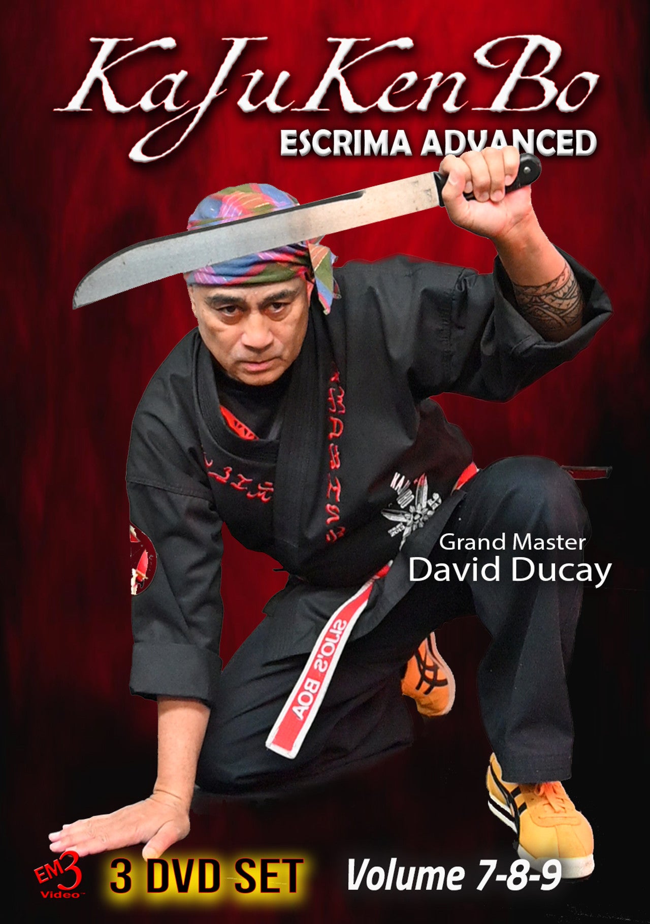 KaJuKenBo Escrima Advanced 3 DVD Set (7-9) by David Ducay