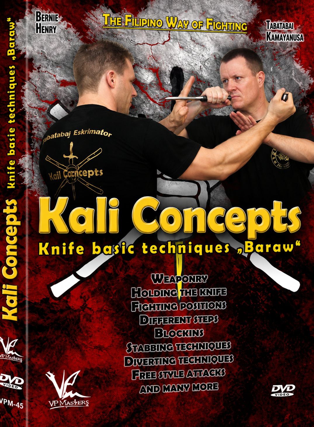 Kali Concepts Baraw Knife Basic Techniques DVD