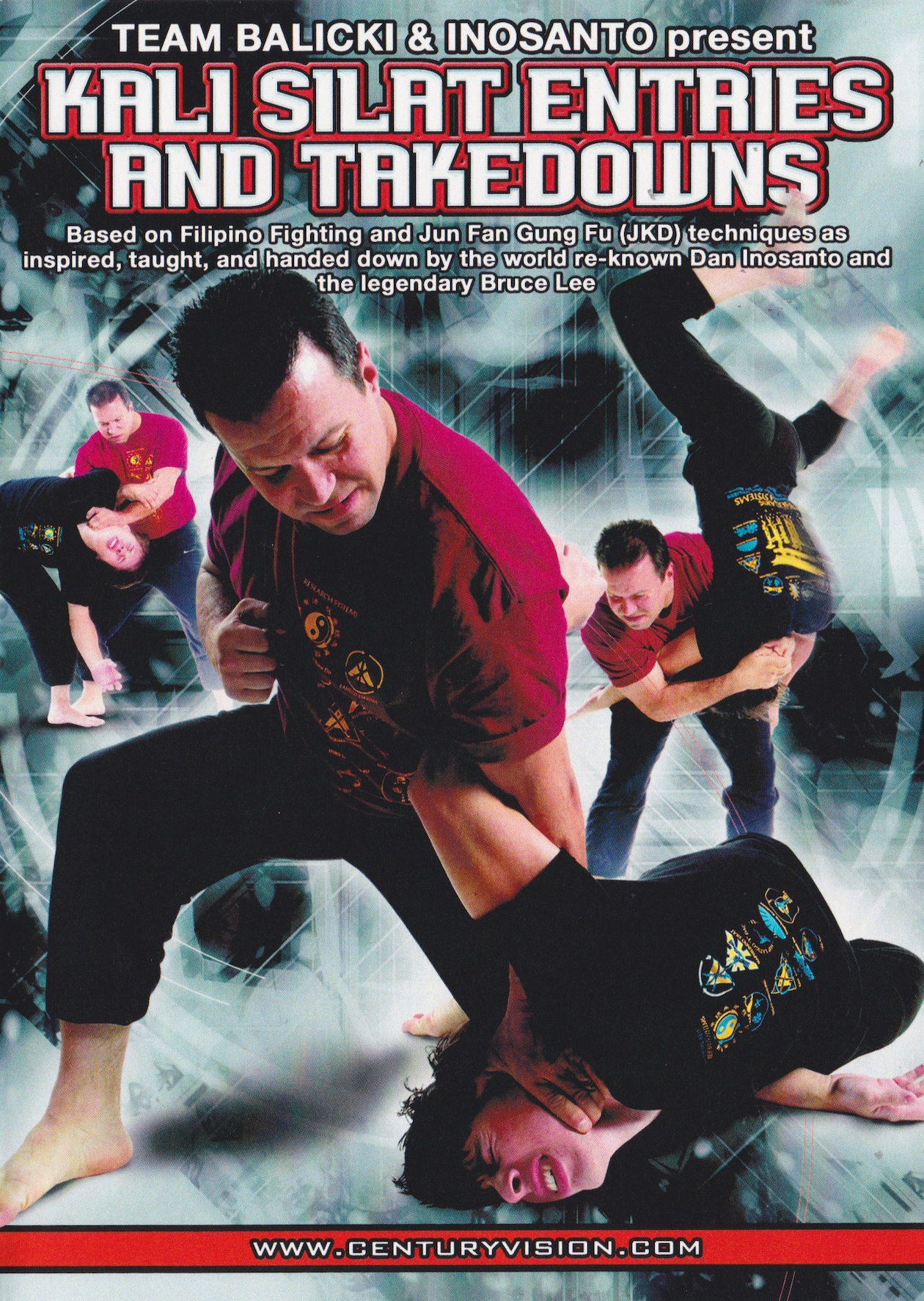 Kali Silat Entries & Takedowns DVD with Ron Balicki (Preowned)