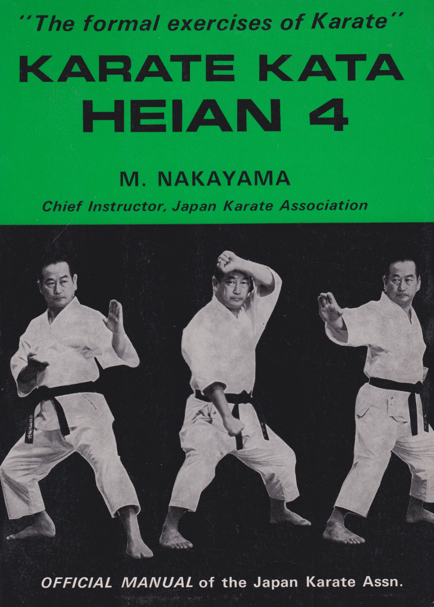 Karate Kata Heian 4 Book by Masatoshi Nakayama (Preowned)