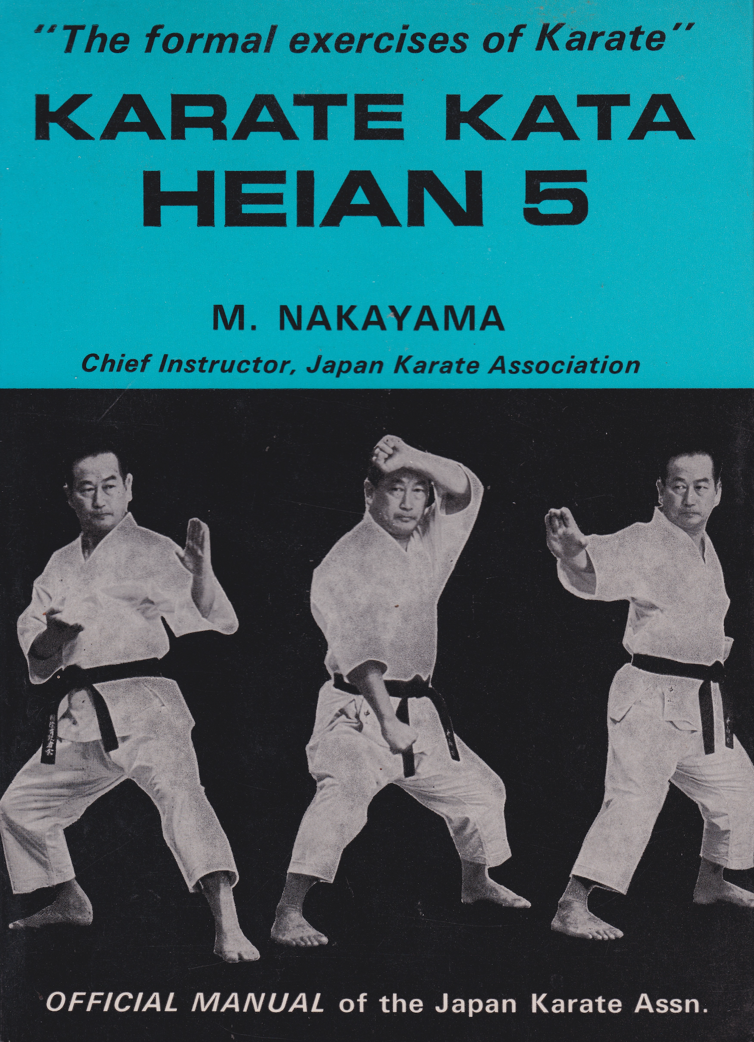 Karate Kata Heian 5 Book by Masatoshi Nakayama (Preowned)