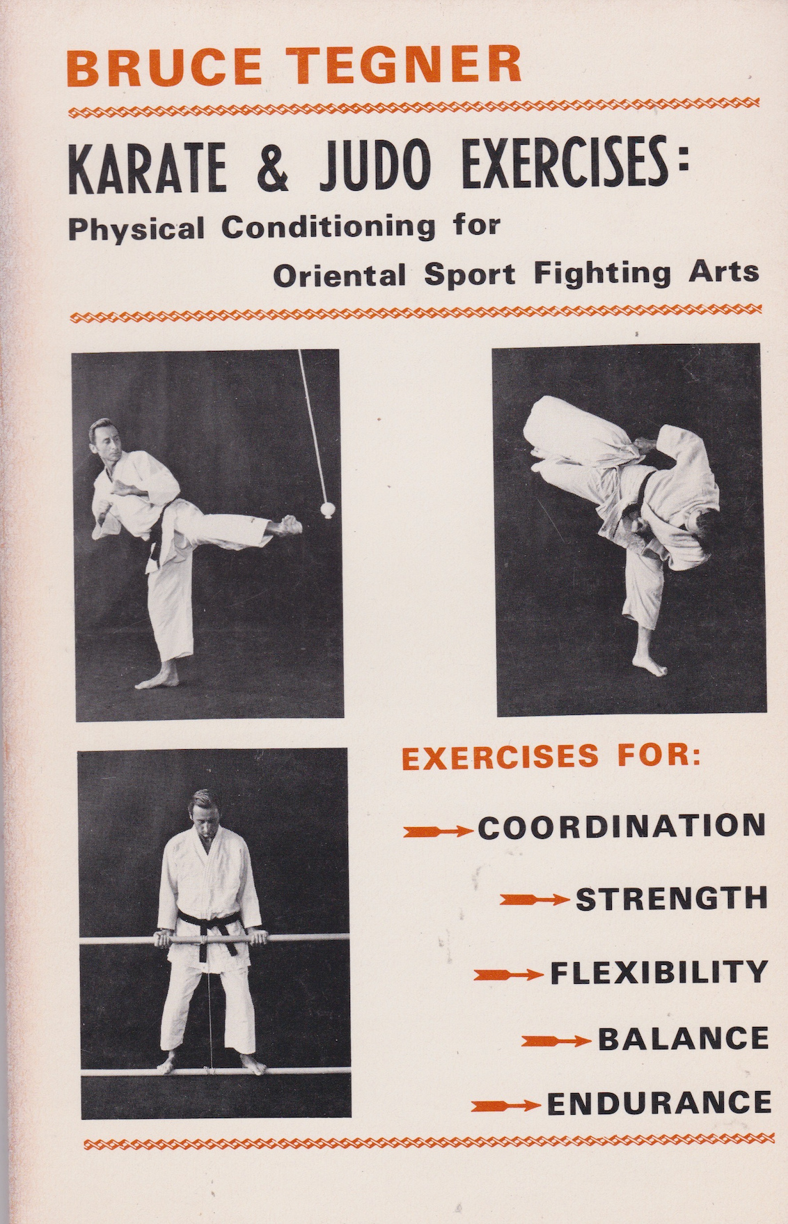 Karate & Judo Exercises: Physical Conditioning for Oriental Sport Fighting Arts Book by Bruce Tegner (Preowned)