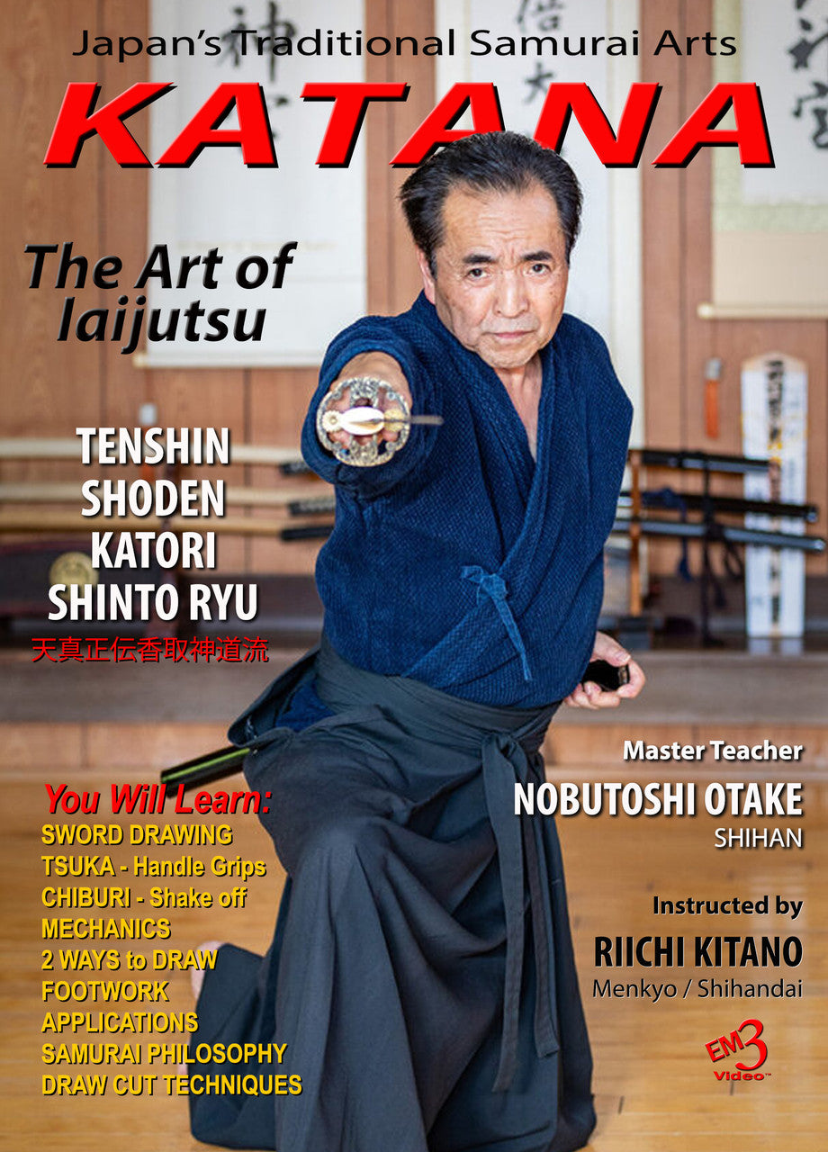 Katana - The Art of Katori Shinto Ryu Iaijutsu DVD by Nobutoshi Otake