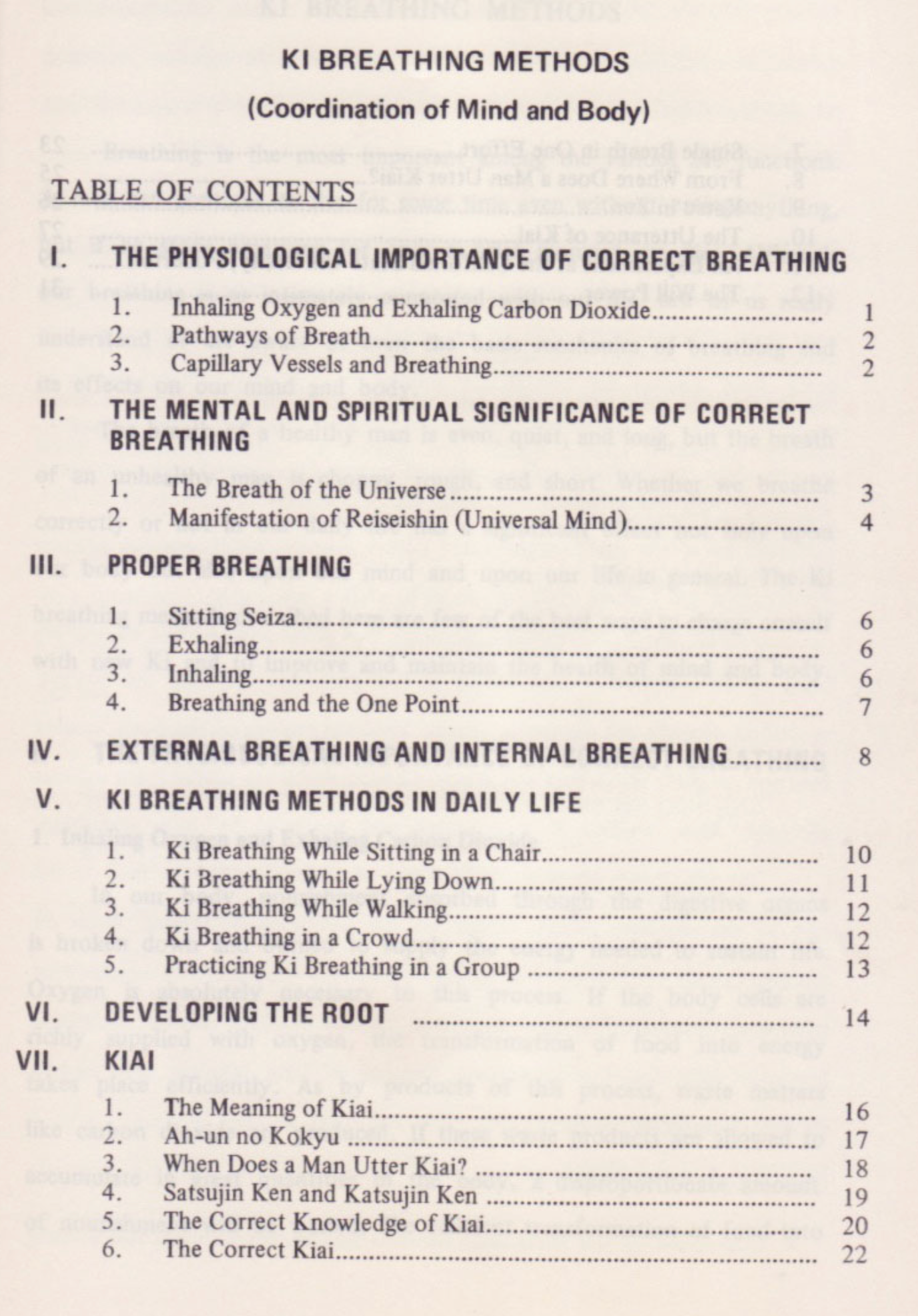 Ki Breathing Methods Book by Koichi Tohei (Preowned)