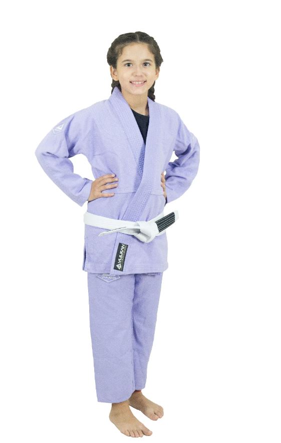 GIRLS PRO EVOLUTION KIDS Jiu-Jitsu Gi (Lilac) by Vulkan