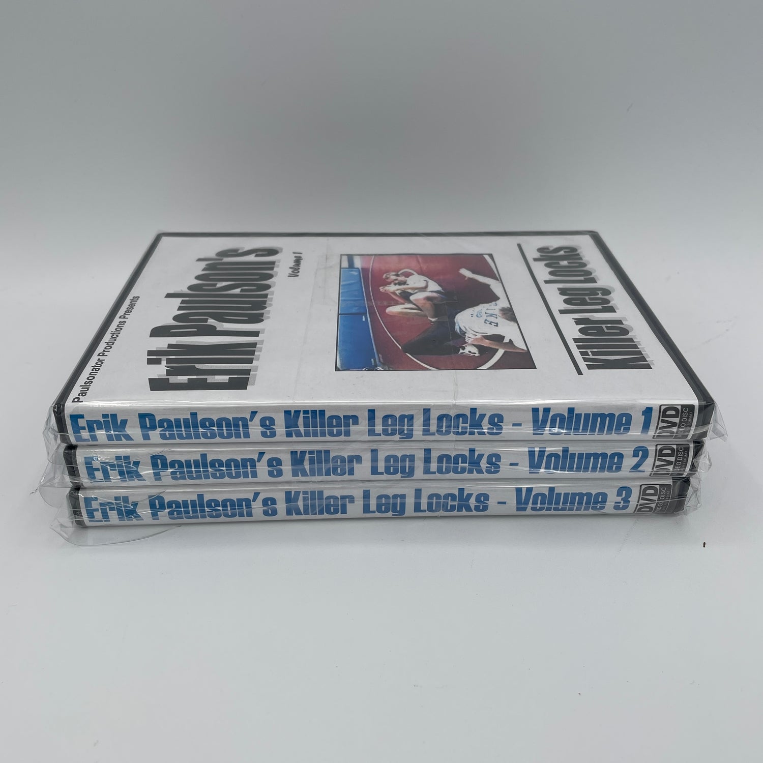 Killer Leg Locks 3 DVD Set by Erik Paulson