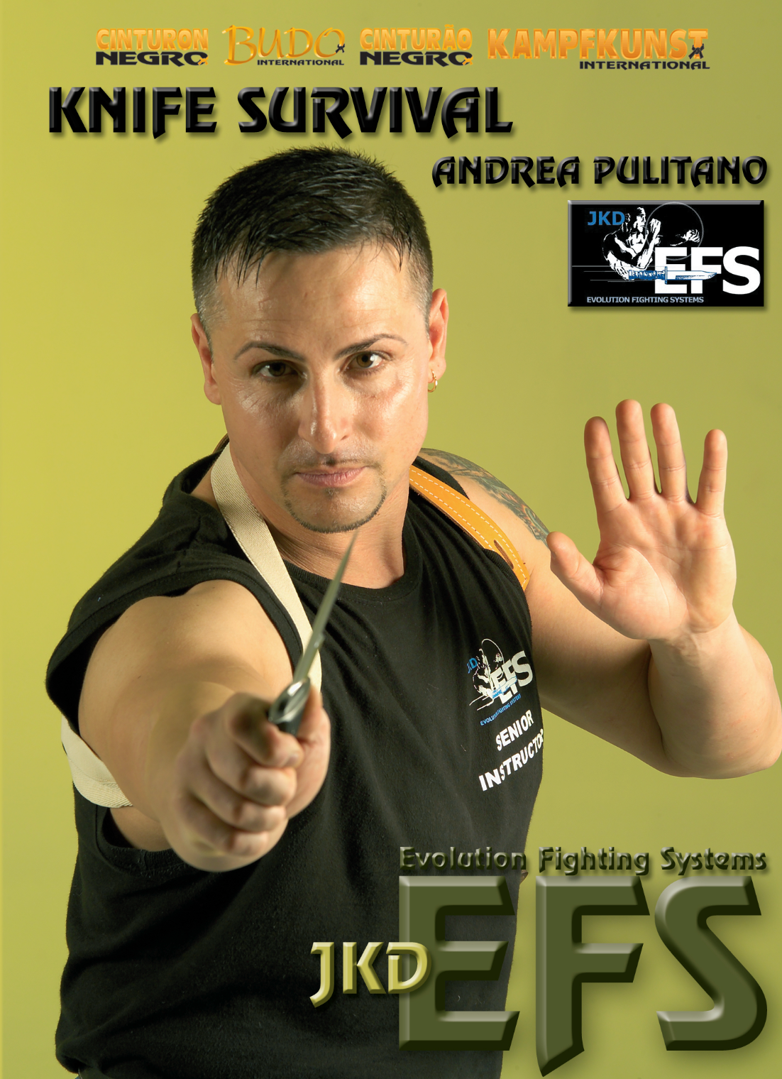 Knife Survival Evolution Fighting Systems DVD by Andrea Pulitano