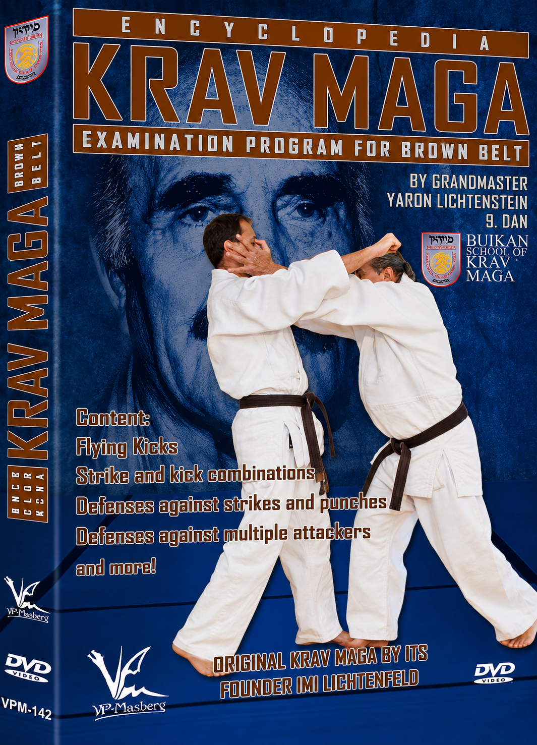 Krav Maga Encyclopedia Examination Program for Brown Belt DVD by Yaron Lichtenstein