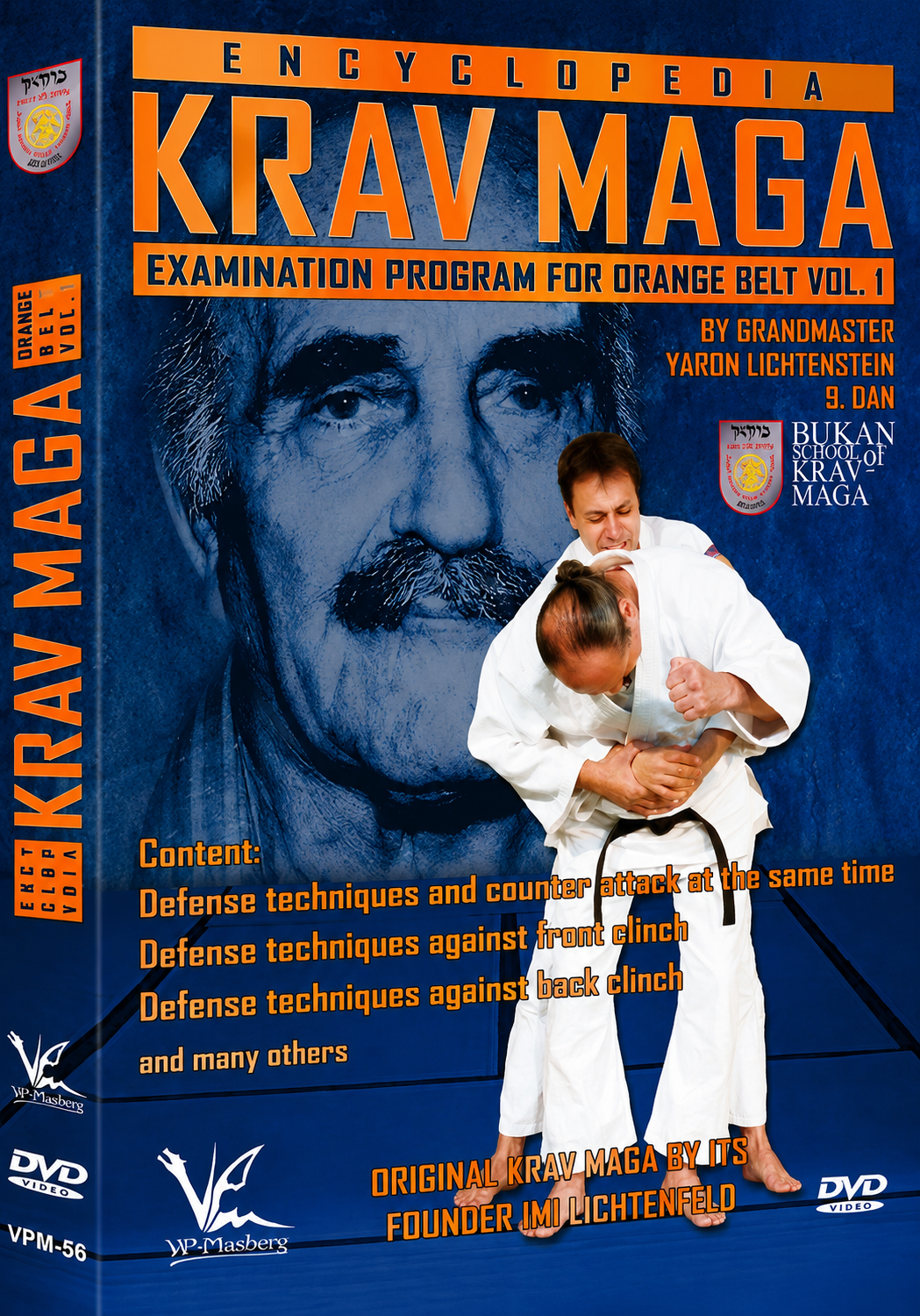 Krav Maga Encyclopedia Examination Program for Orange Belt Vol 1 DVD by Yaron Lichtenstein