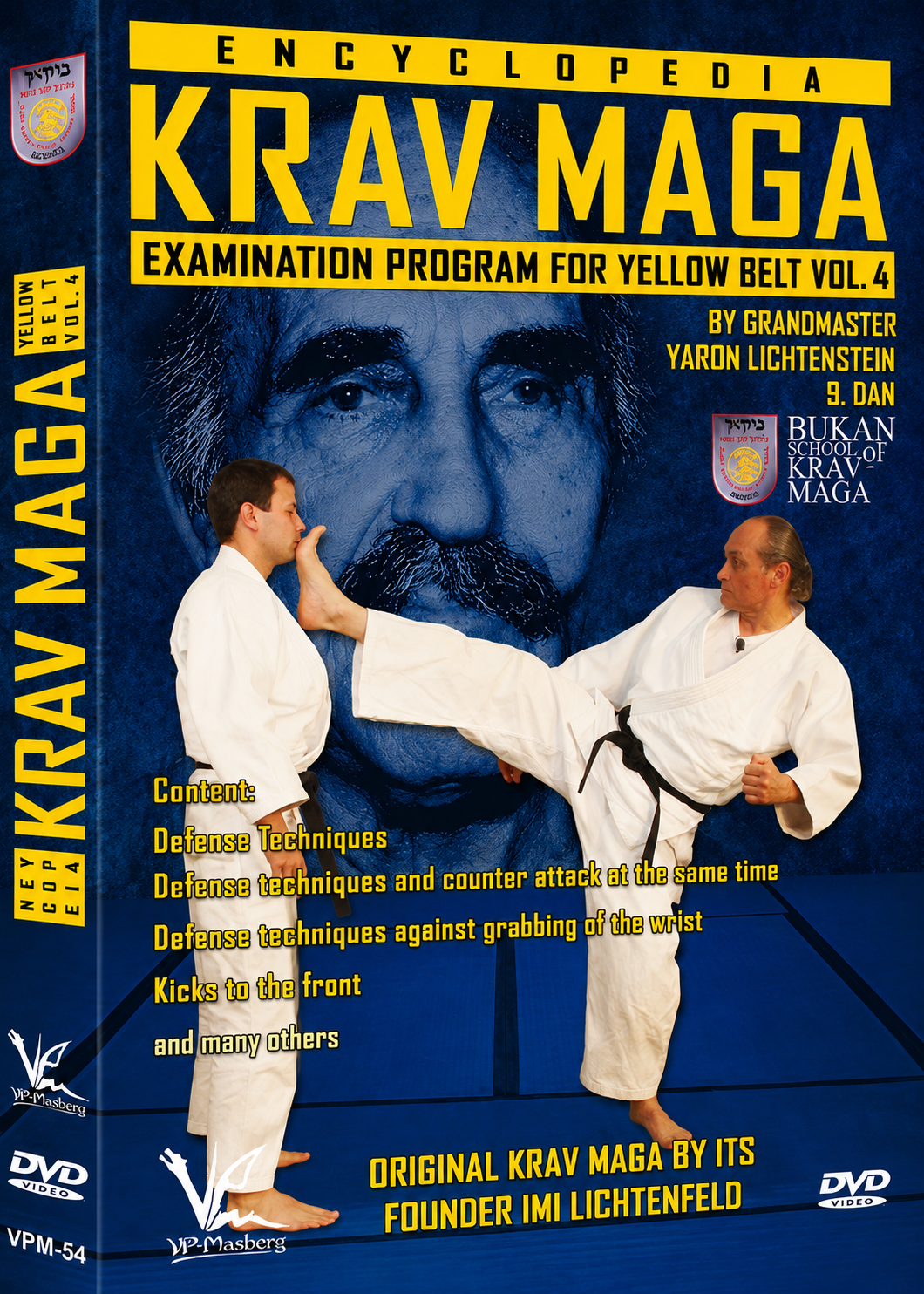 Krav Maga Encyclopedia Examination Program for Yellow Belt Vol 4 DVD by Yaron Lichtenstein