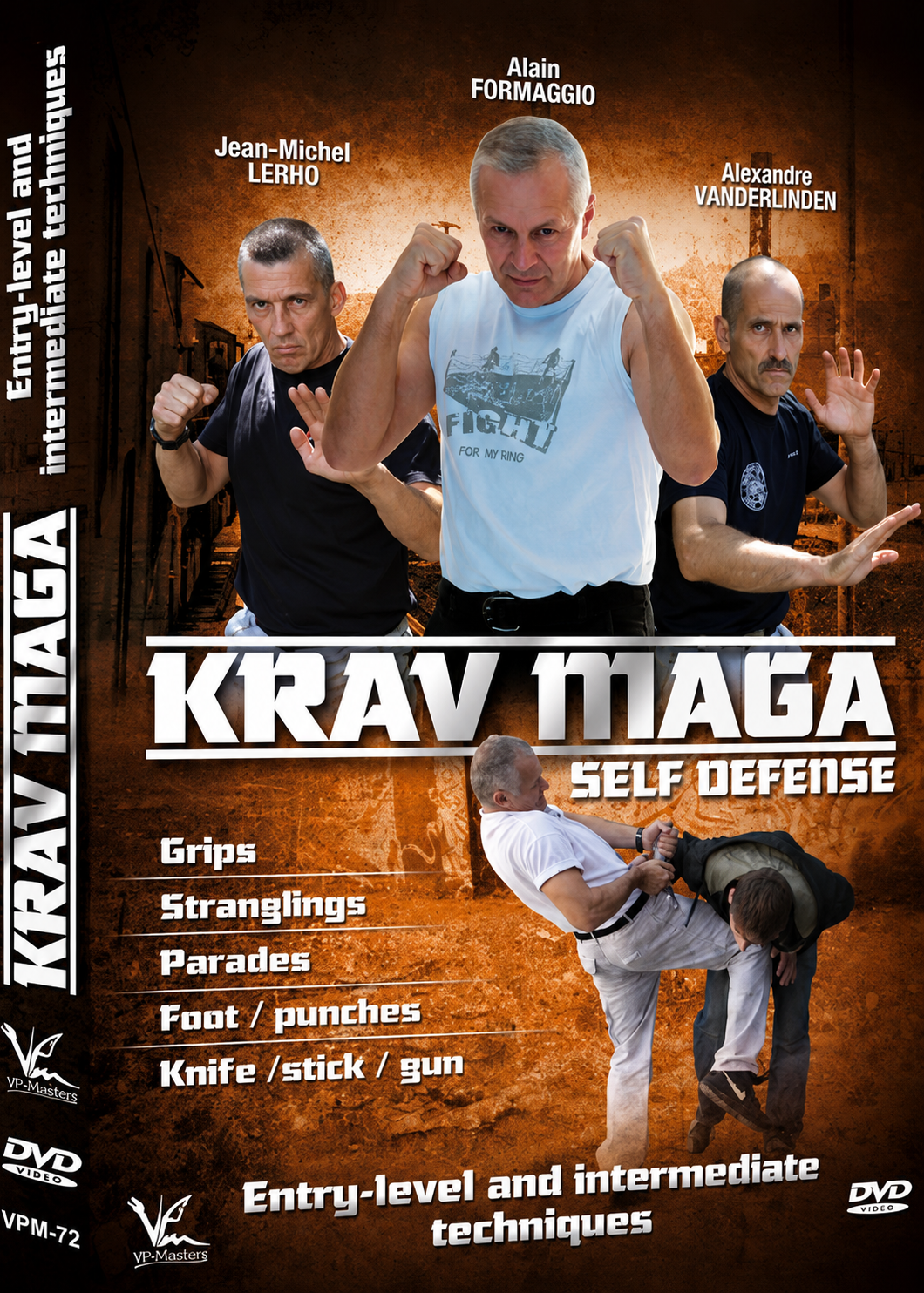 Krav Maga Self Defense Entry Level & Intermediate Techniques DVD