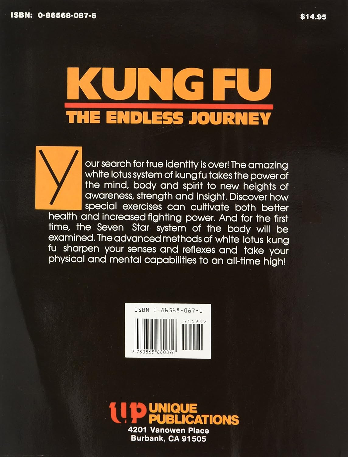 Kung-Fu: The Endless Journey Book by Douglas Wong (Preowned)