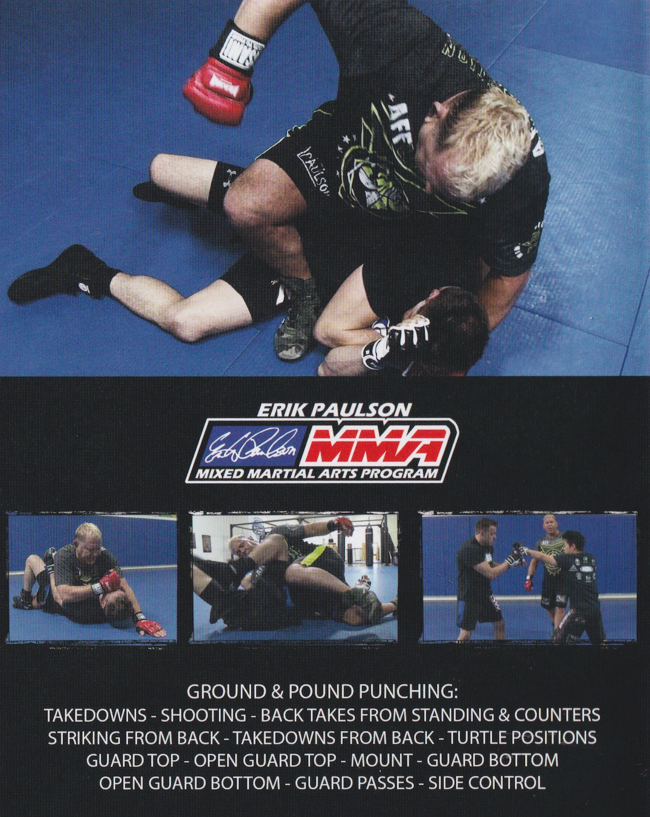 MMA Ground & Pound Punching DVD with Erik Paulson