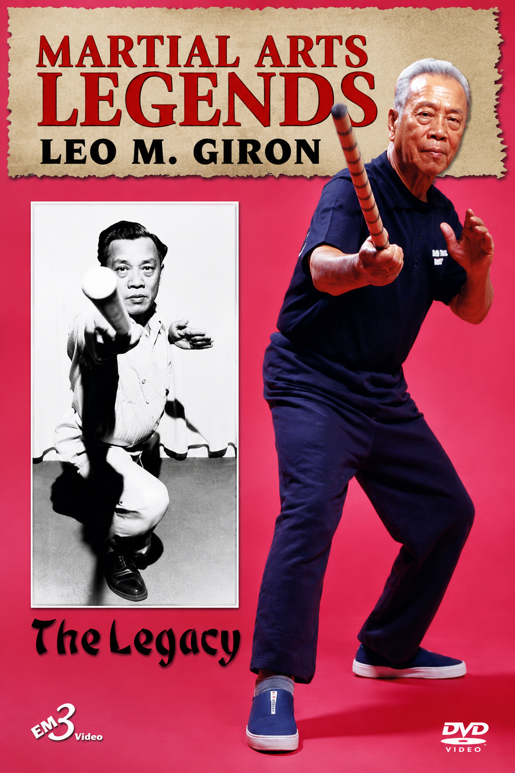 Martial Arts Legends: Escrima DVD by Leo Giron