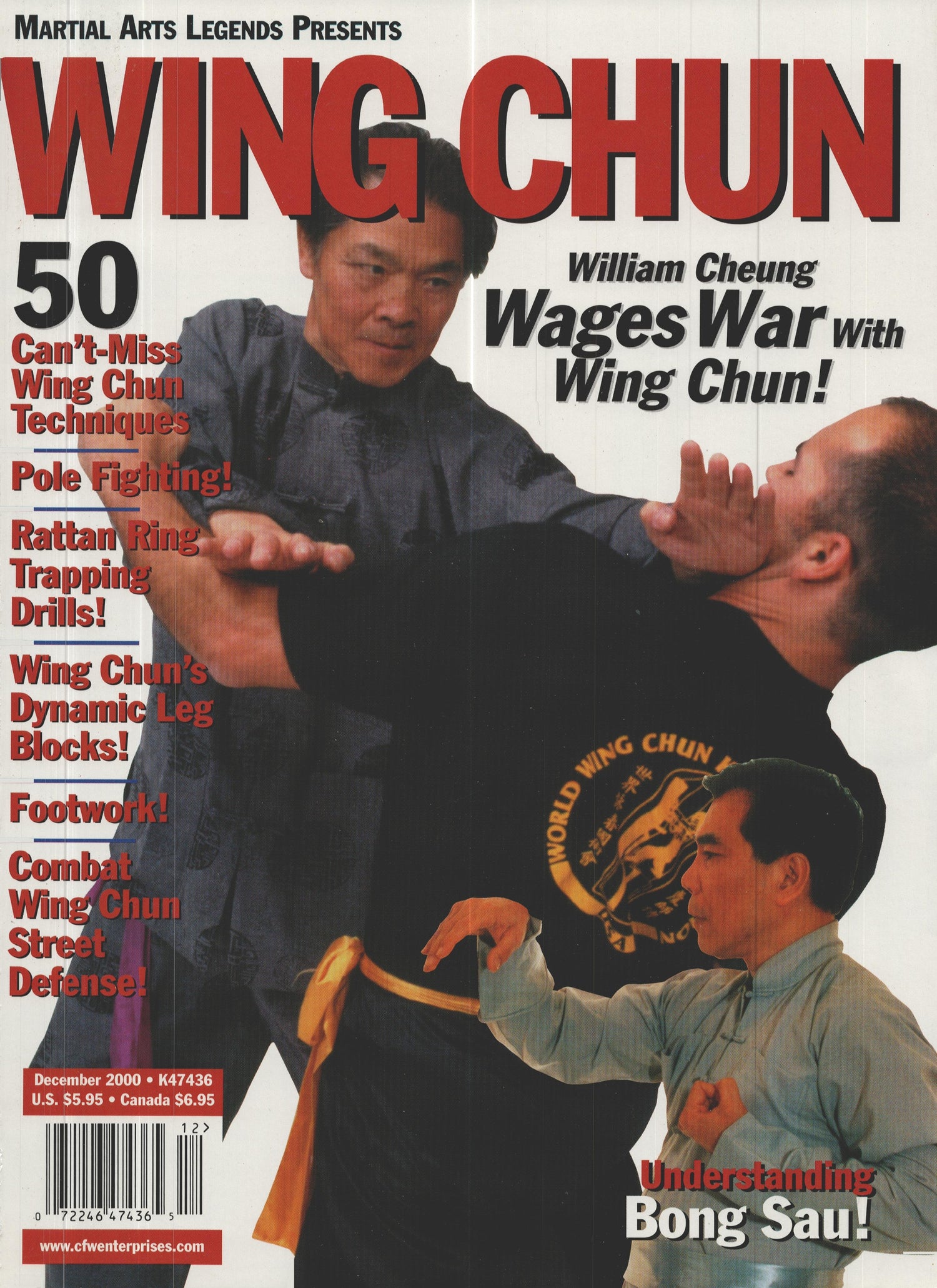 Martial Arts Legends Presents Wing Chun Magazine Dec 2000 (E-Book)