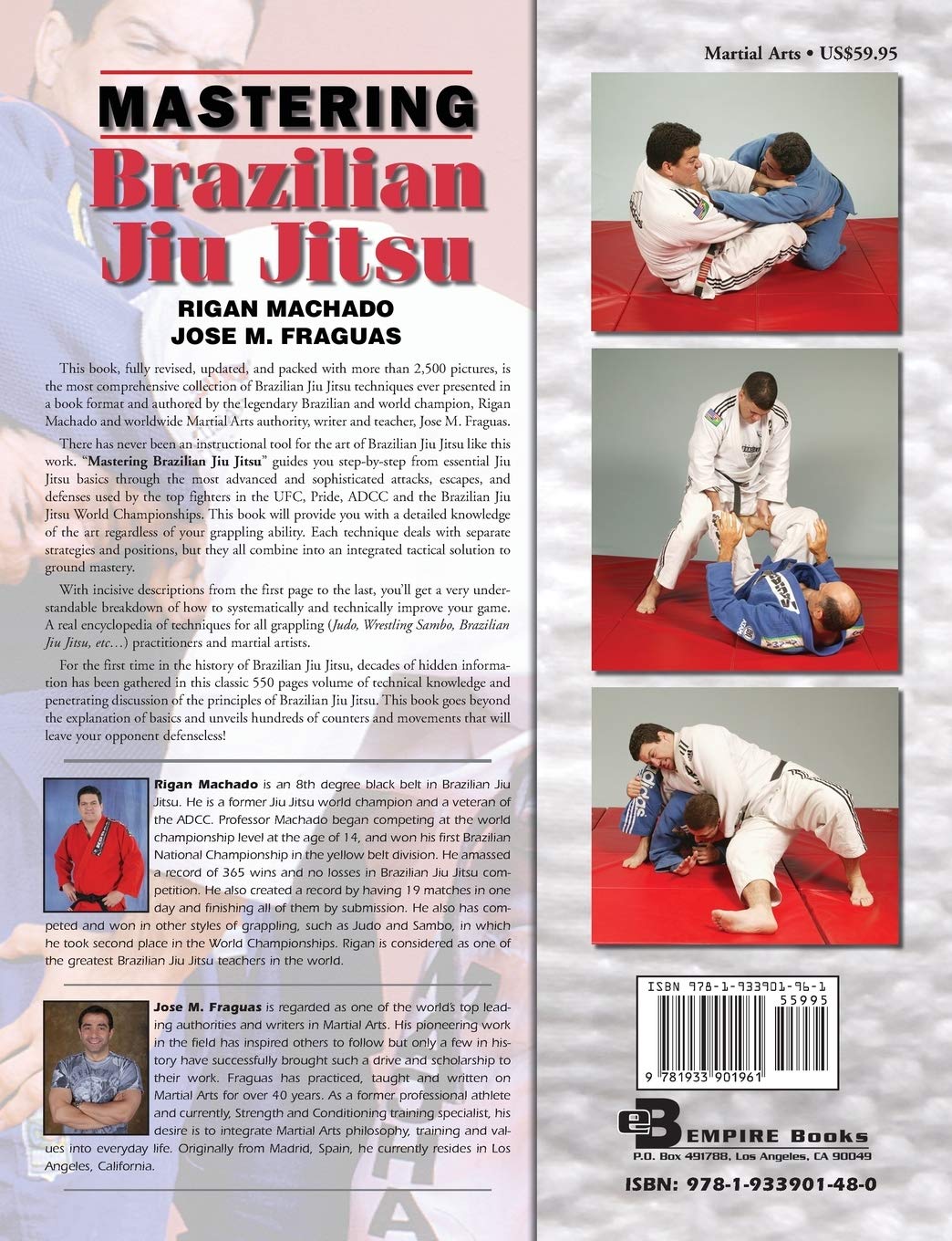 Mastering Brazilian Jiu-Jitsu Revised Edition Book by Rigan Machado