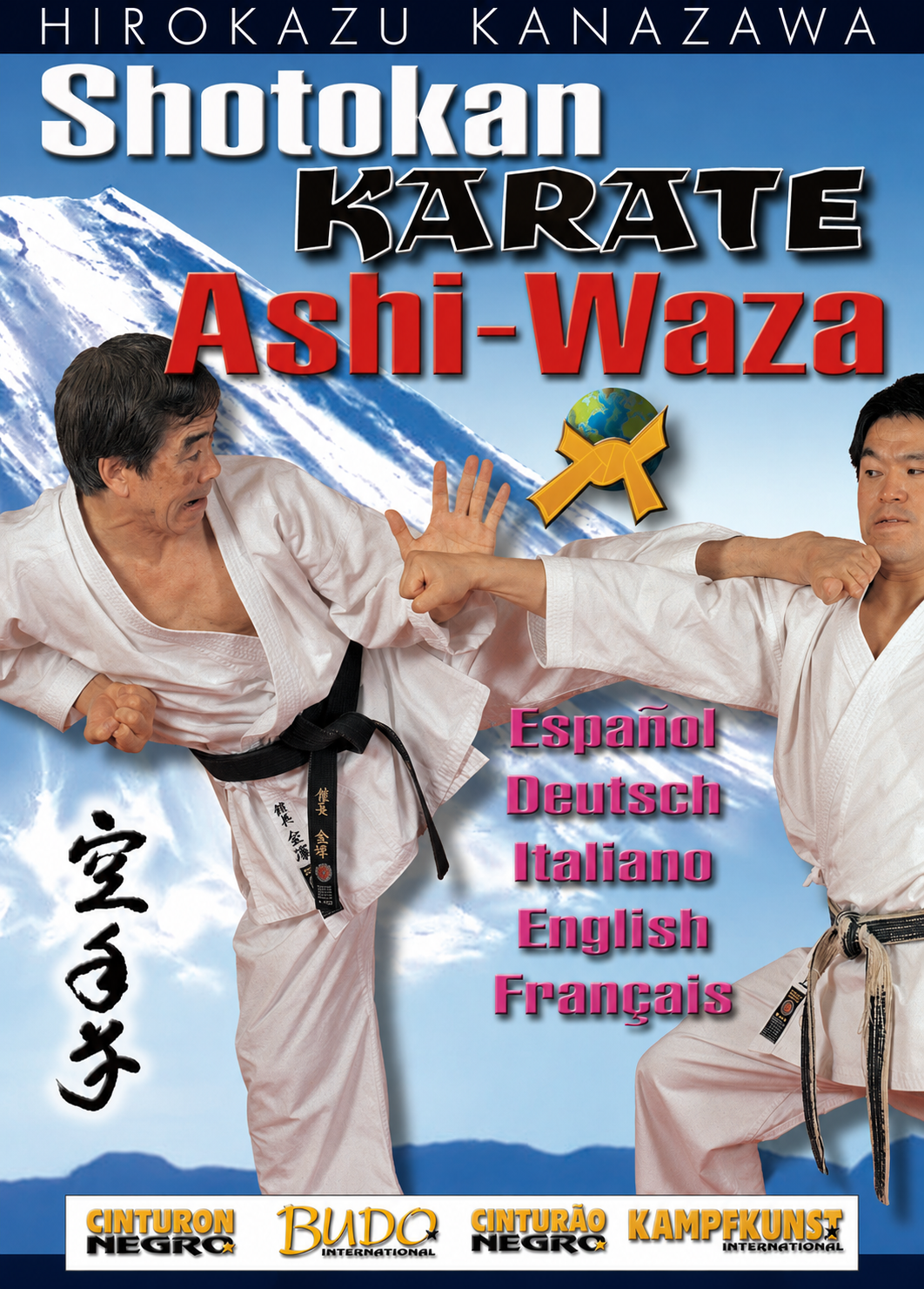 Mastering Karate Ashi-Waza DVD by Hirokazu Kanazawa