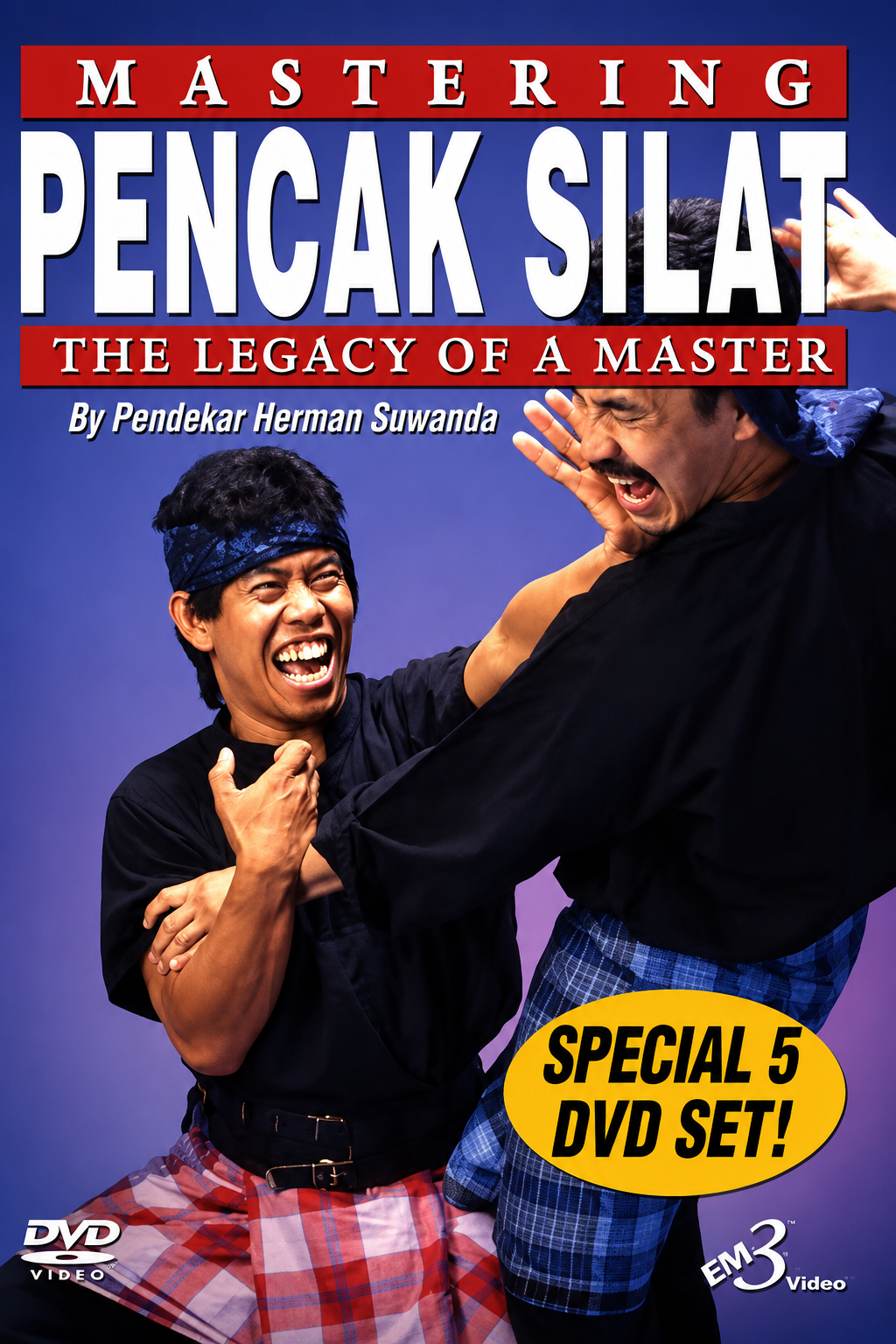 Mastering Pencak Silat 5 DVD set with Herman Suwanda