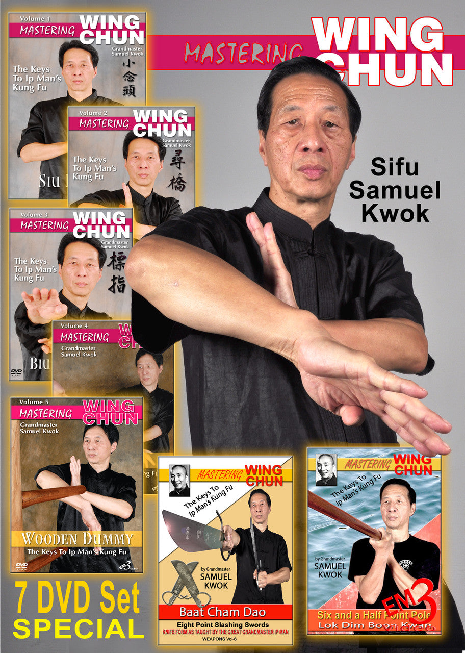 Mastering Wing Chun Special 7 DVD Set by Samuel Kwok