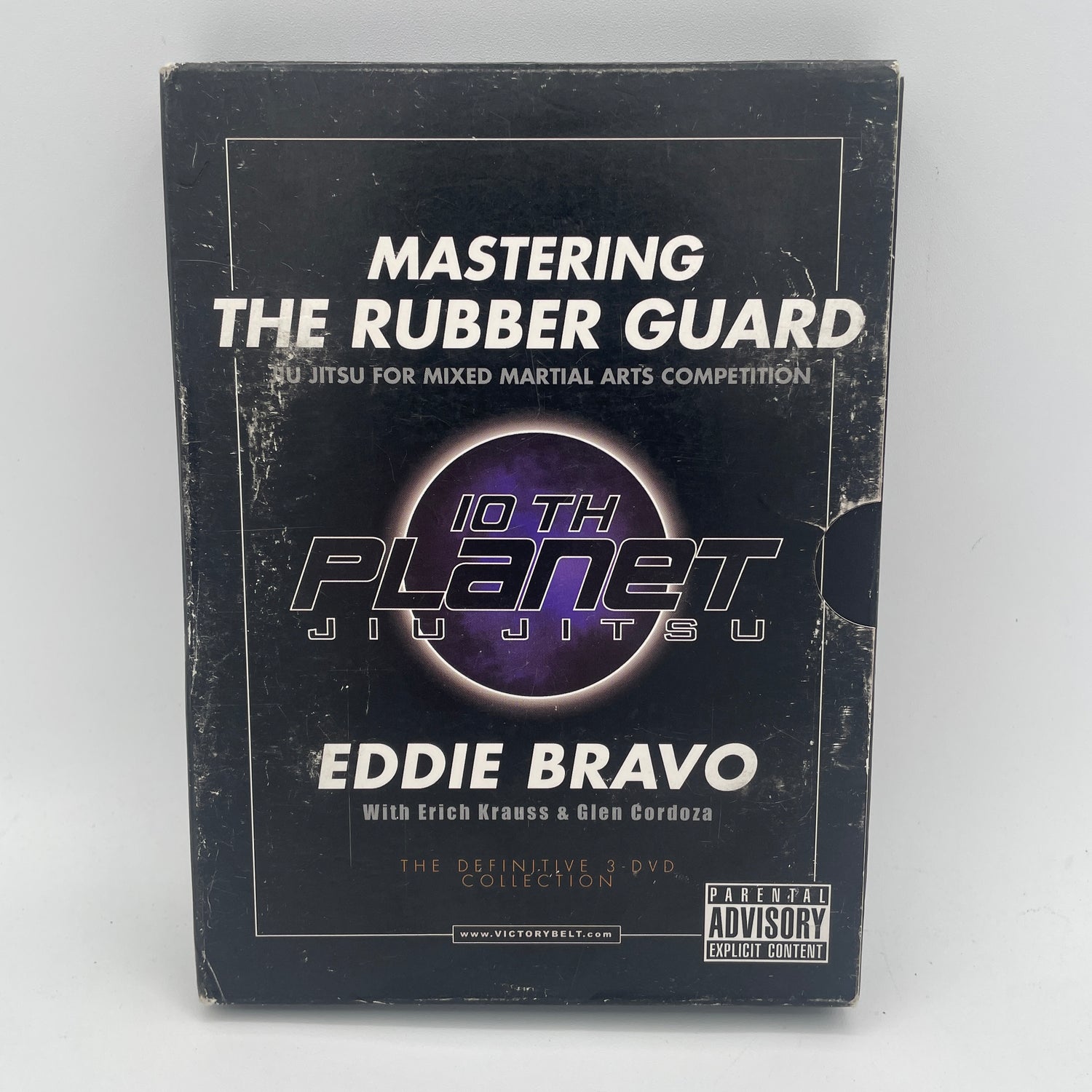 Mastering the Rubber Guard 3 DVD Set by Eddie Bravo (Preowned)