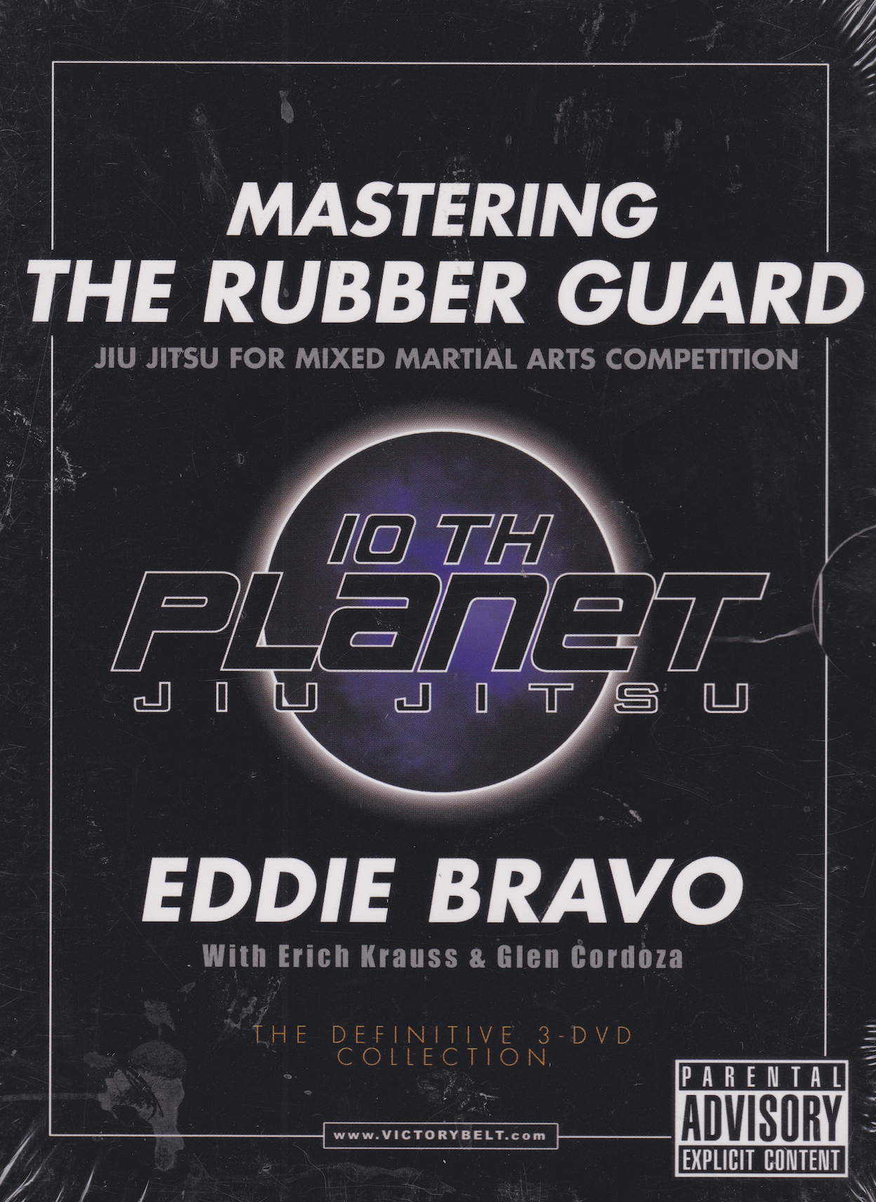 Mastering the Rubber Guard 3 DVD Set by Eddie Bravo