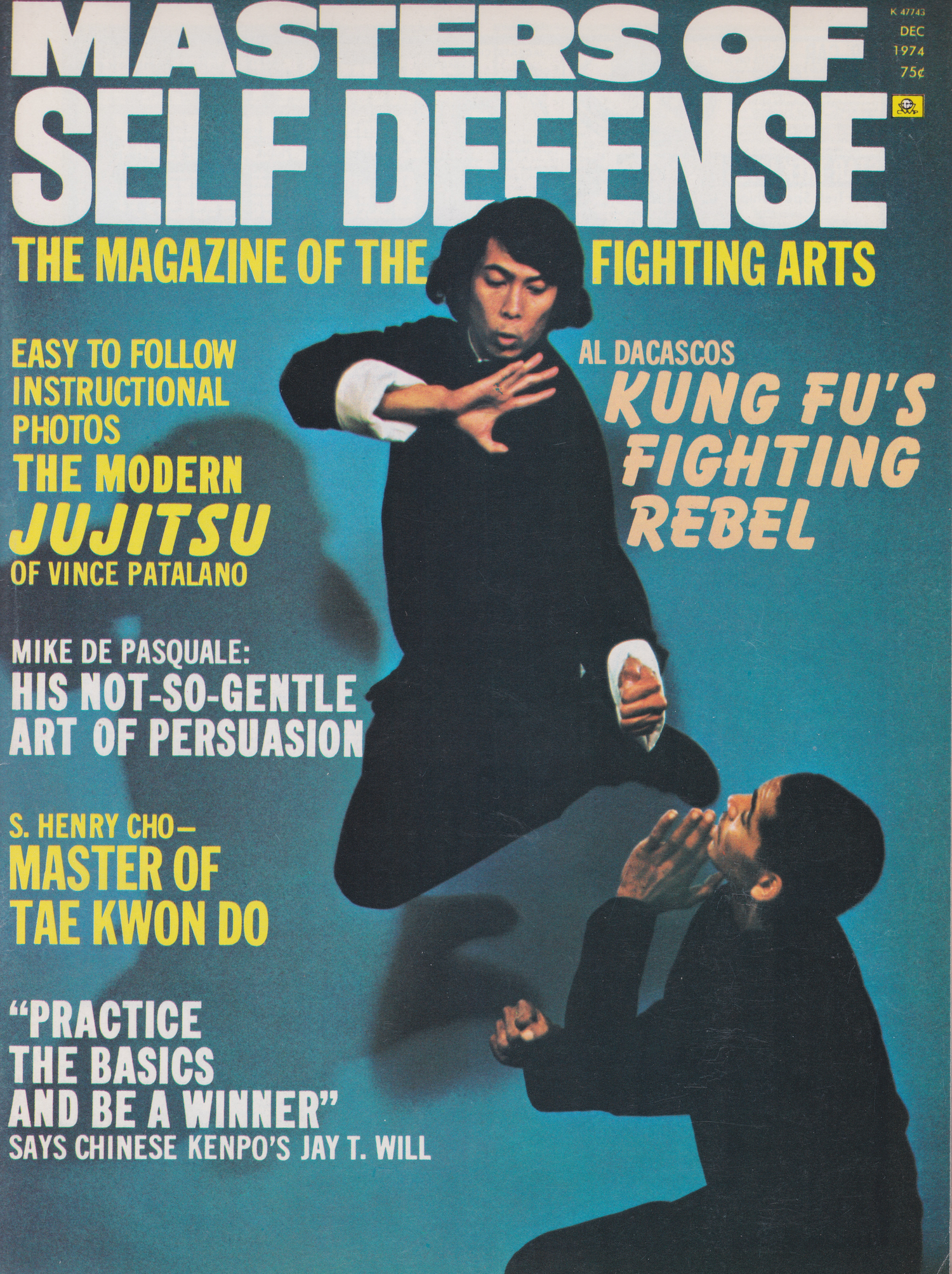 Masters of Self Defense Dec 1974 Magazine (Preowned)