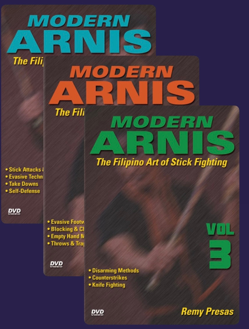 Modern Arnis 3 DVD Set by Remy Presas