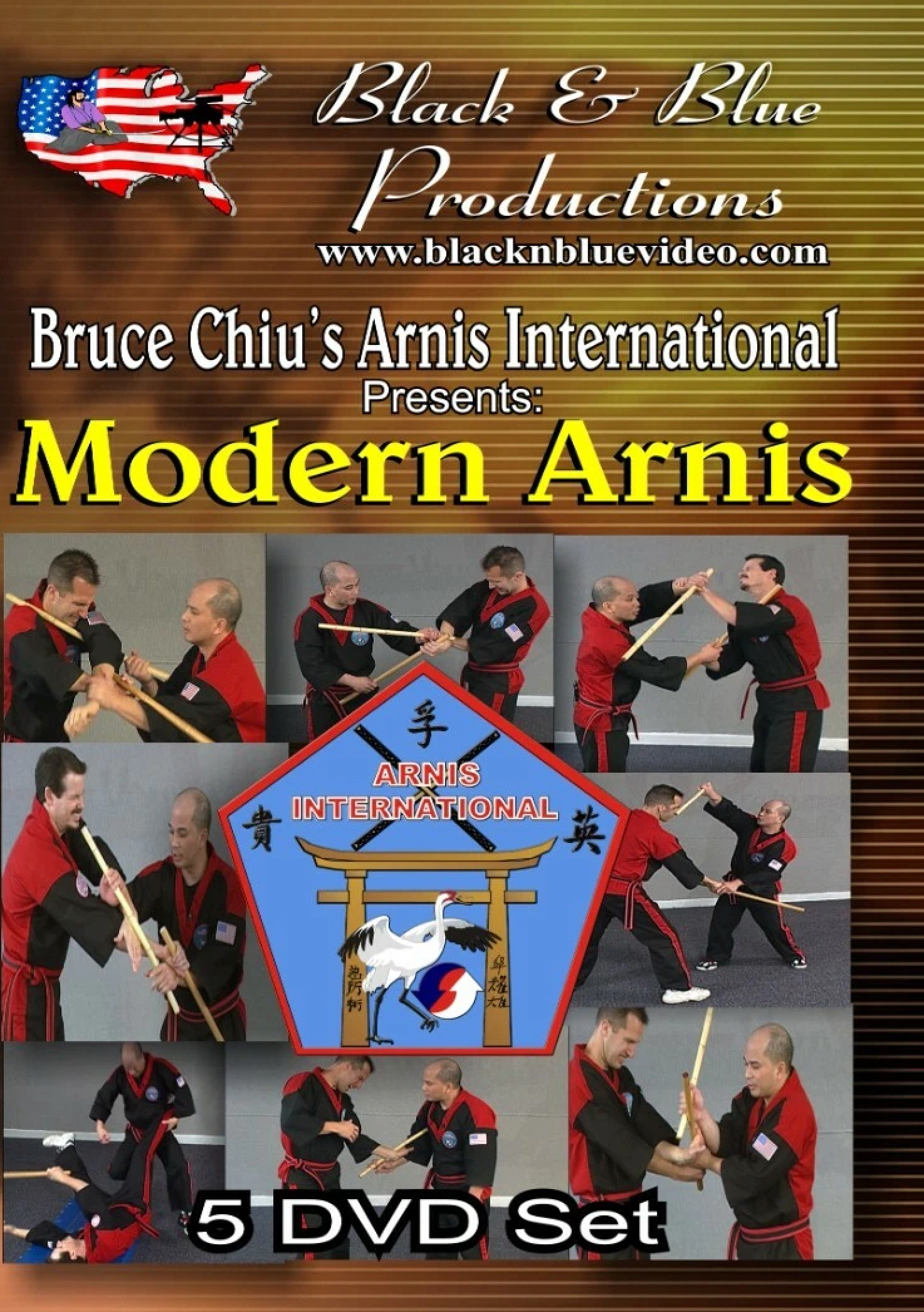 Modern Arnis 5 DVD Set by Bruce Chiu