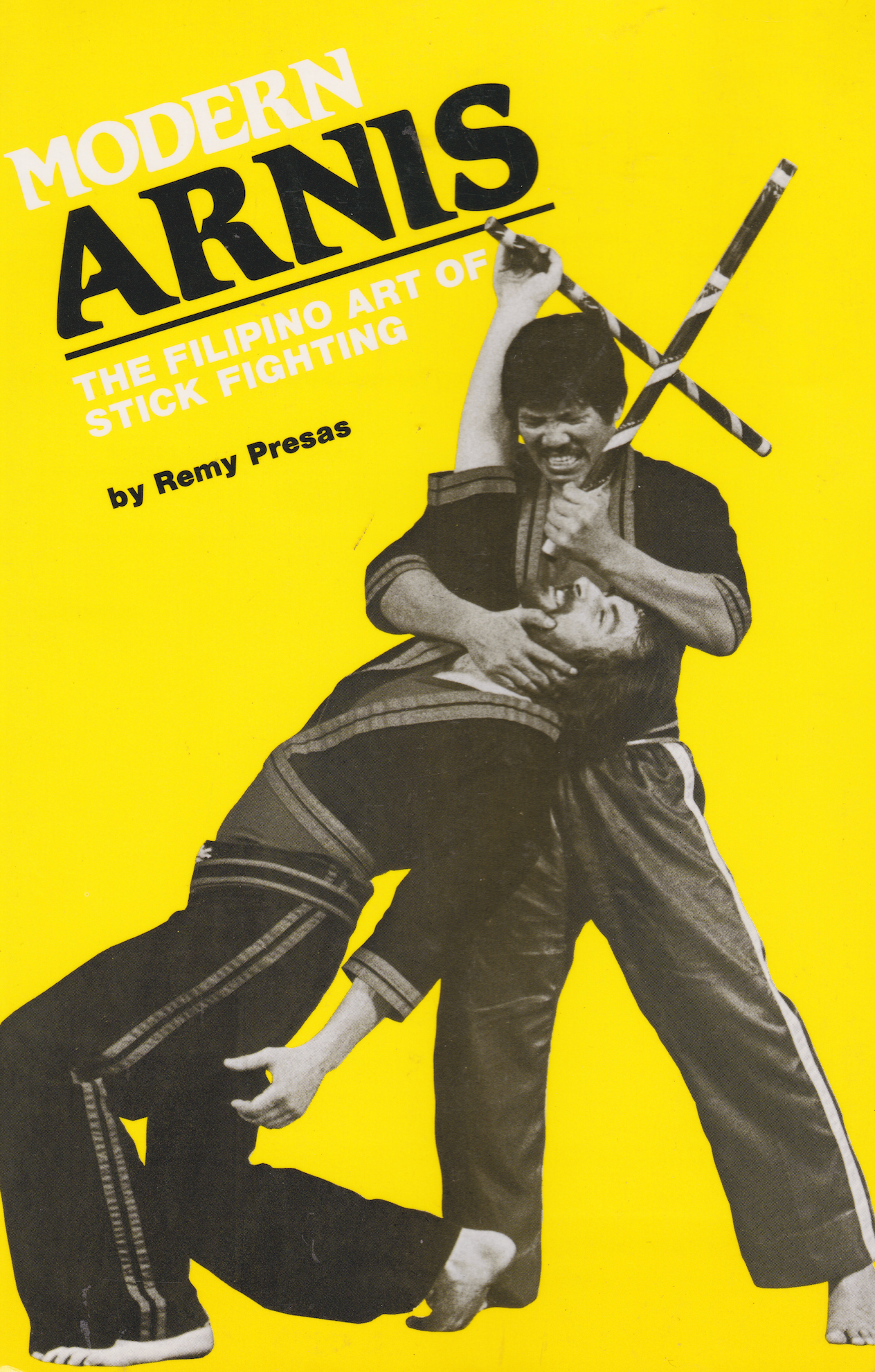 Modern Arnis: The Filipino Art of Stick Fighting Book by Remy Presas (Preowned)