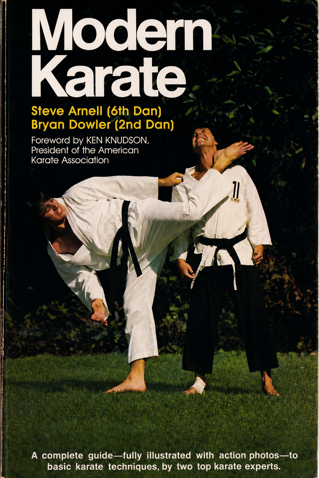 Modern Karate Book by Steve Arneil (Preowned)
