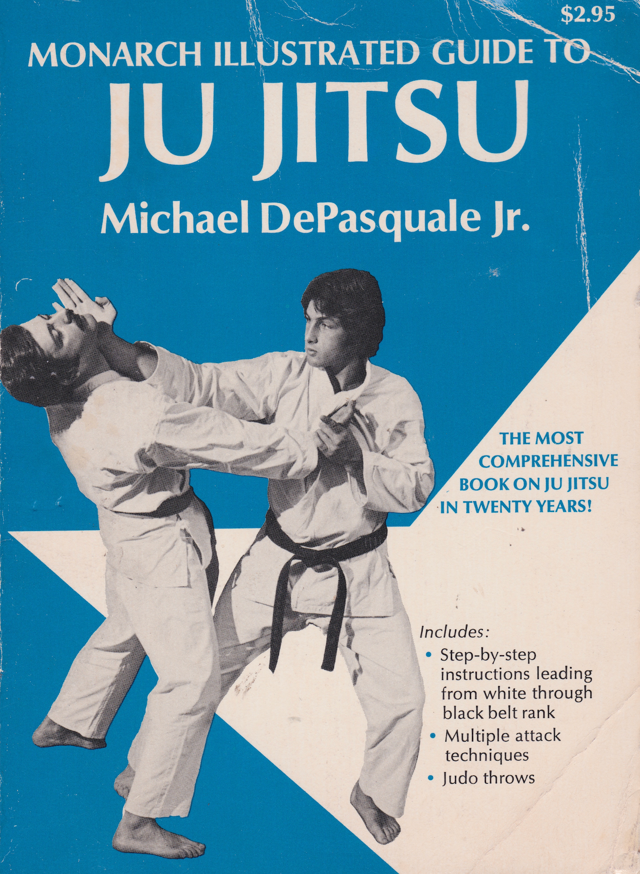 Monarch Illustrated Guide to Ju Jitsu Book by Michael DePasquale Jr (Preowned)